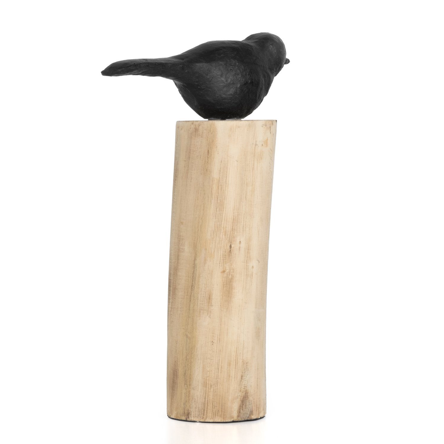 Holzdekoration Deko Holz Holzdeko Wohnzimmer Objekte Vogel Moritz Figuren Skulptur groß,