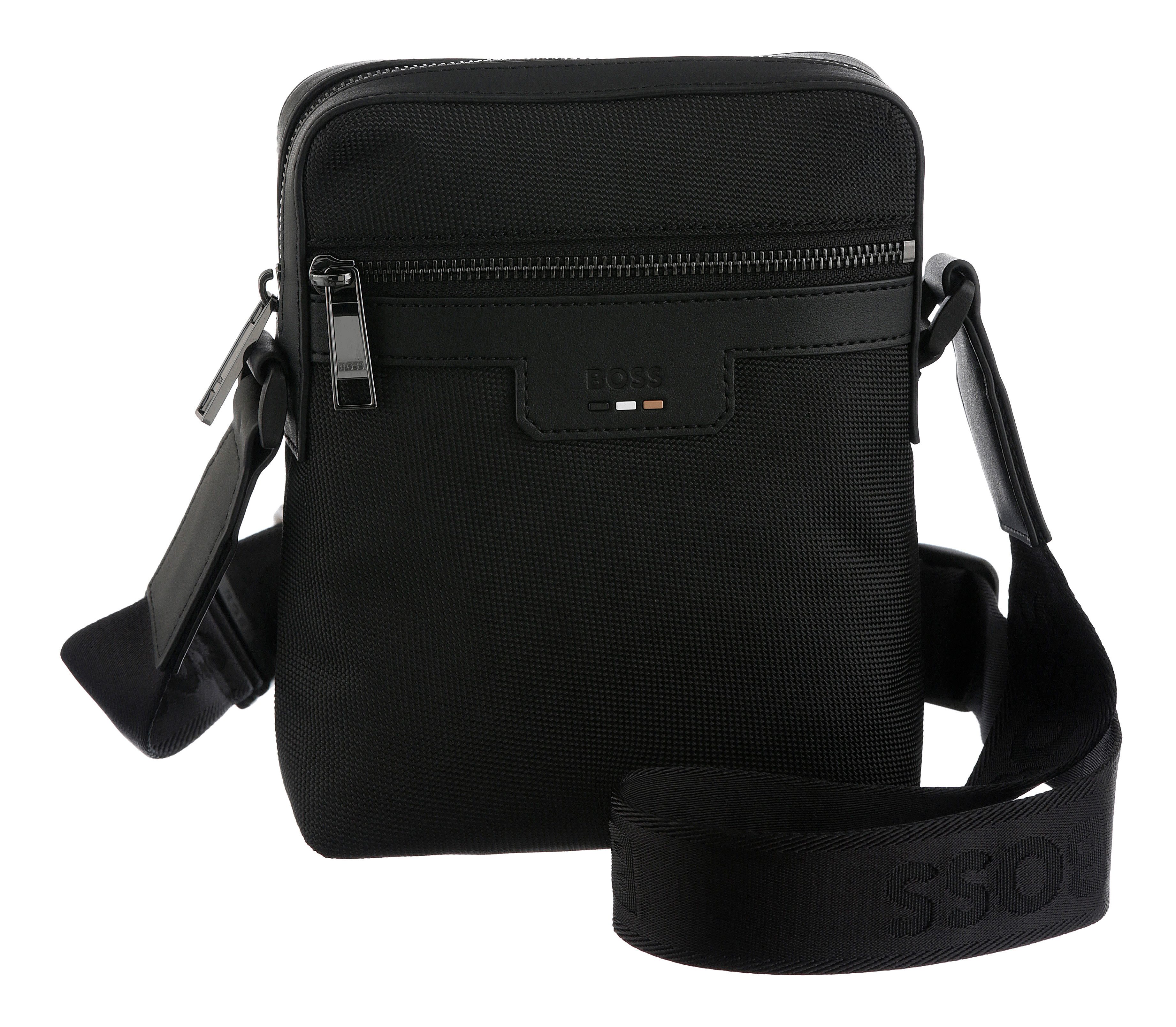 BOSS Messenger Bag Ray_N_NS Zip, Herren-Umhängetasche, Bodybag, Schultertasche mit Reißverschluss
