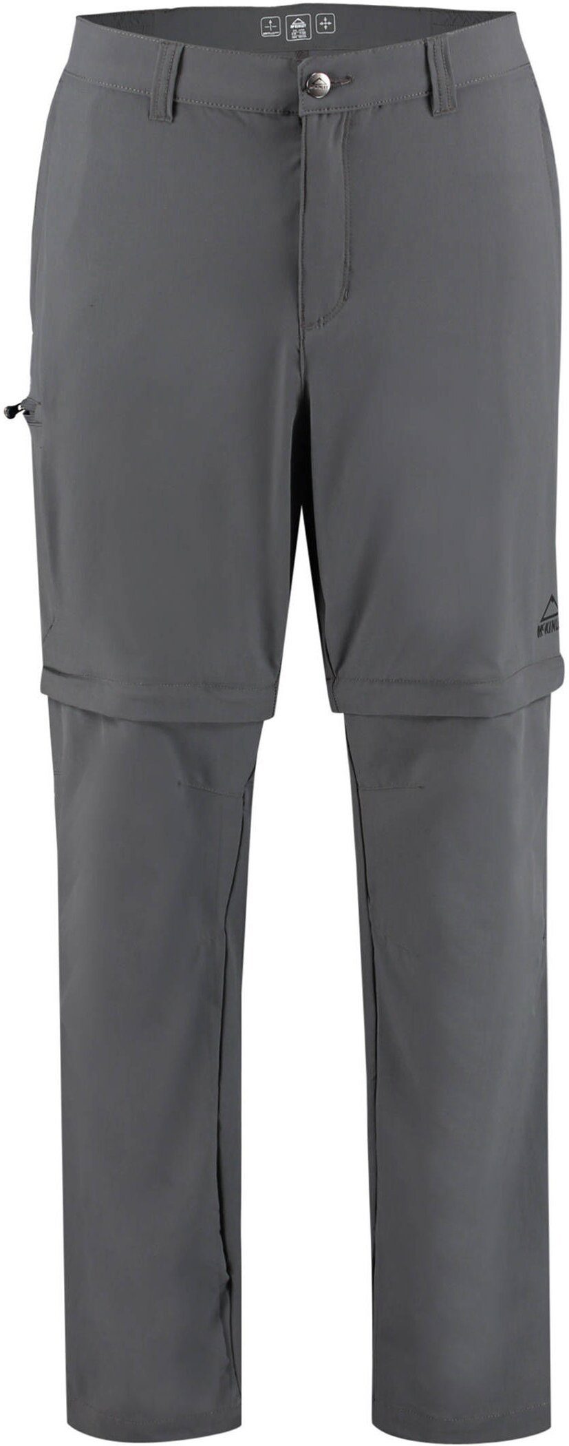 Funktionshose He.-Abzipphose Malloy mn sht ANTHRACITE