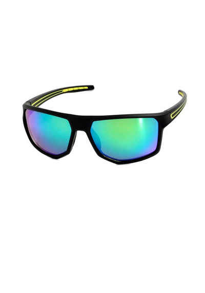 F2 Sonnenbrille Eckige unisex Sportbrille, polarisierende Gläser, Vollrand