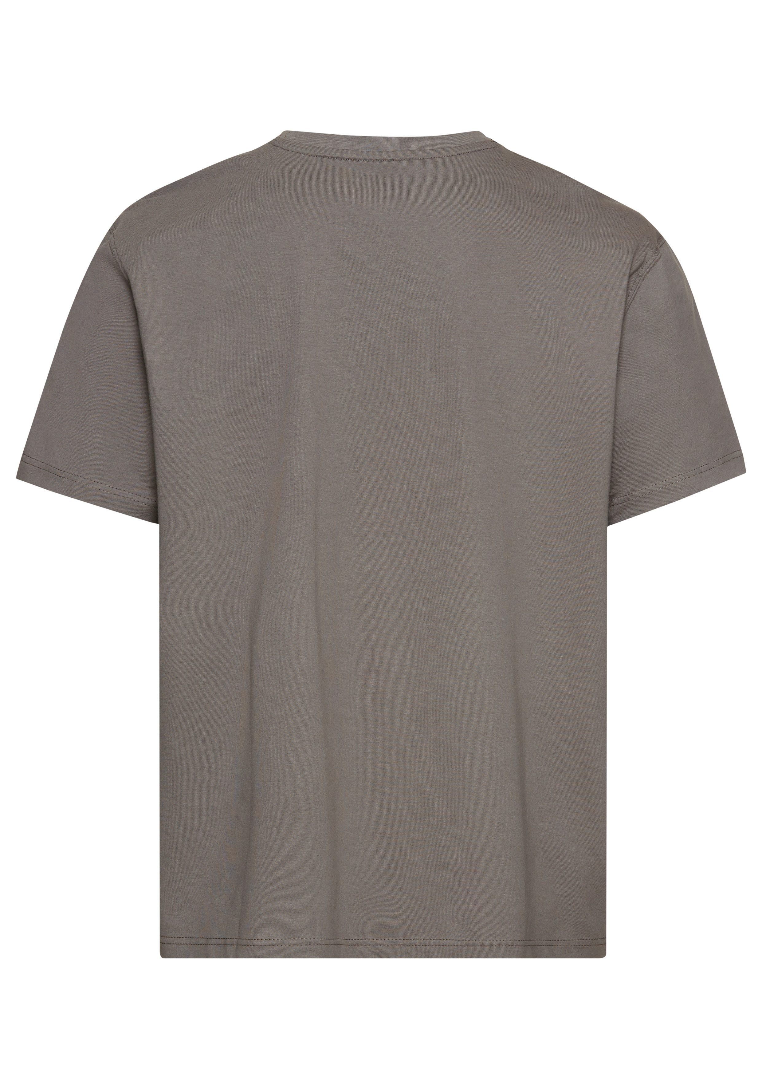 Man's World T-Shirt Kurzarm, bedruckt, Rundhalsausschnitt, aus dehnbarem Jerseystoff