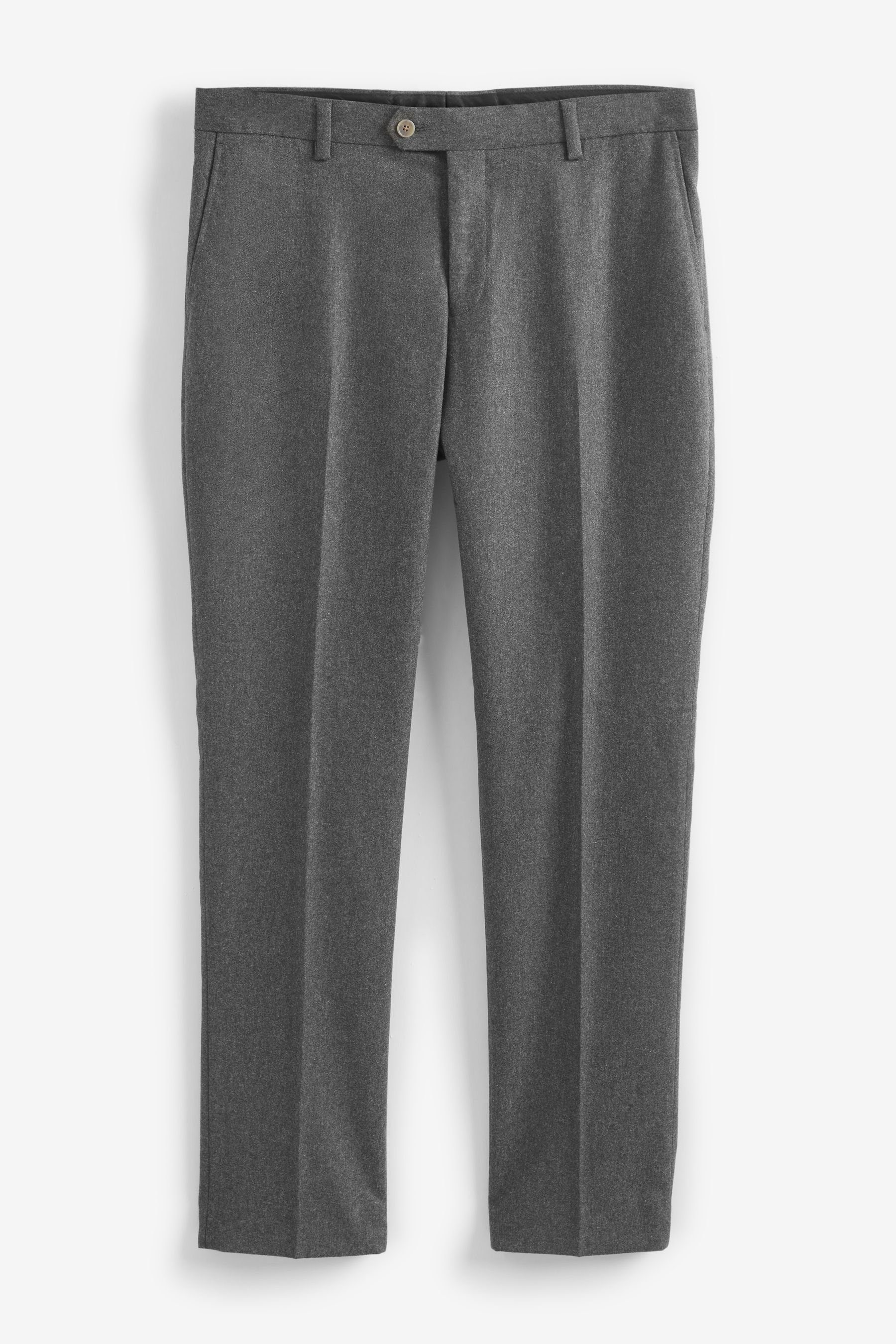 Next Anzughose Donegal-Anzug aus Wollmischung: Slim Fit Hose (1-tlg) Green