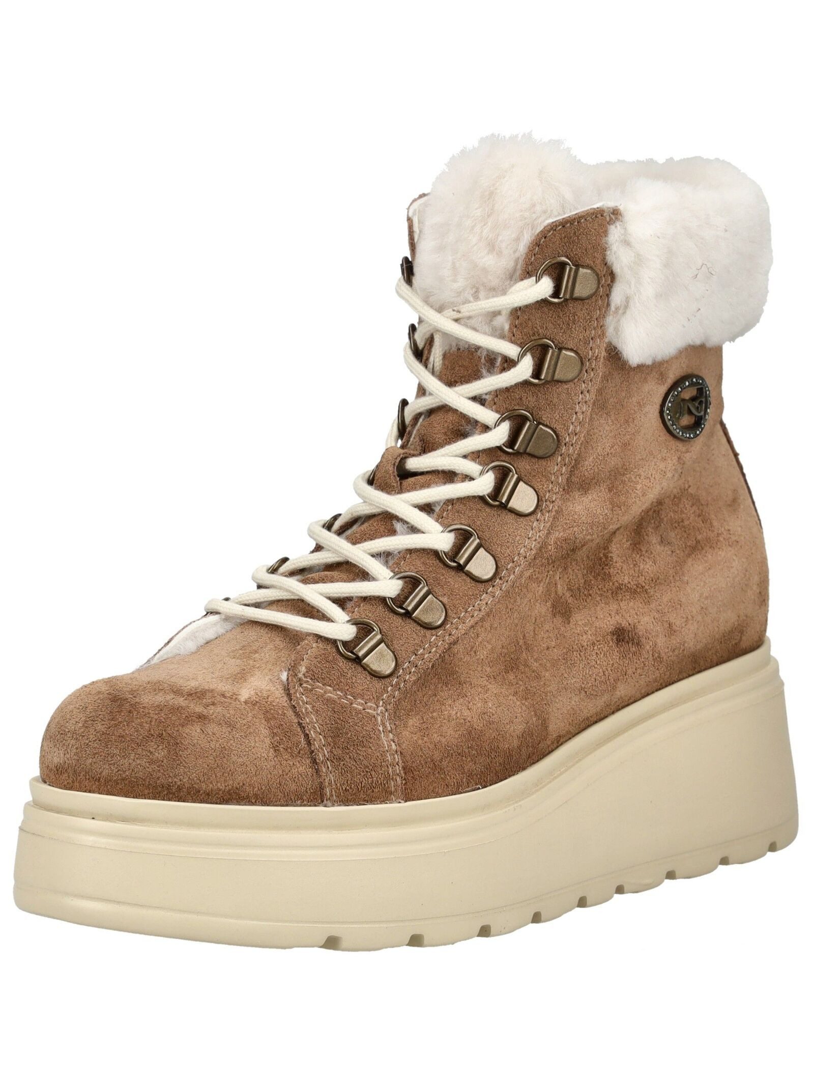 Nero Giardini Stiefelette Veloursleder Schnürstiefelette