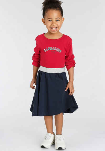 KangaROOS Jerseykleid Kleine Mädchen mit elastischem Glitzerband
