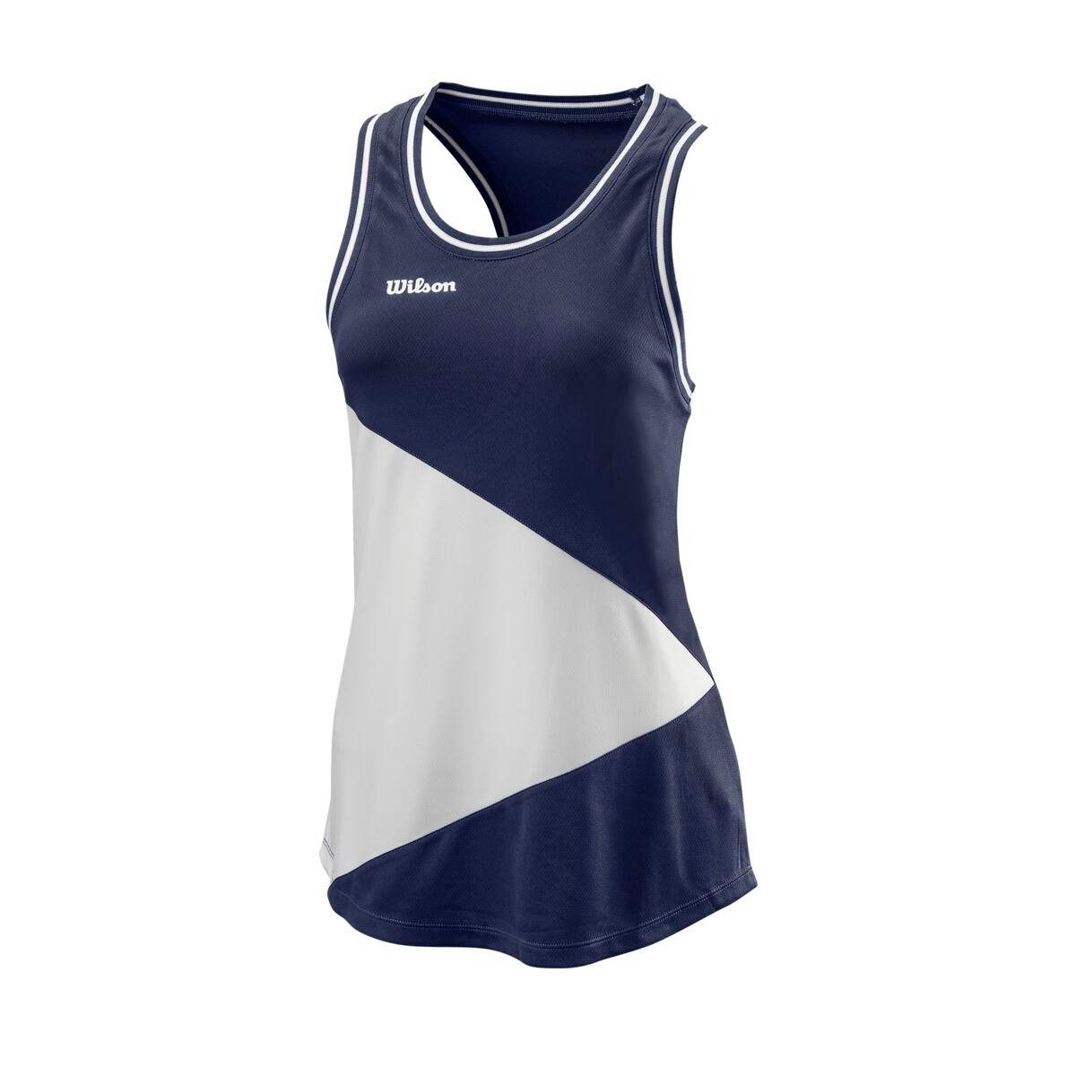 Wilson Tanktop Tennis-Tank Team II navyblau/weiss Damen