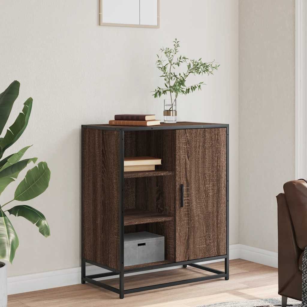 vidaXL Sideboard Sideboard Braun Eichen-Optik 62x35x76 günstig online kaufen
