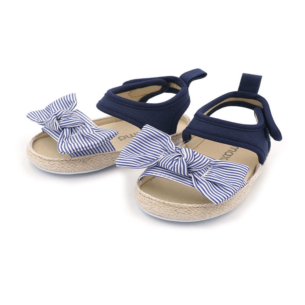 MAXIMO Sandale, Schleife, Klettverschluß, Anti-Rutsch-Sohle, TPR Lauflernschuh (2-tlg)