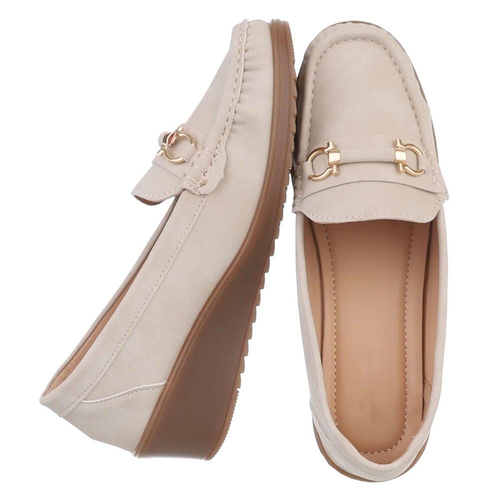 Ital-Design Bequeme Mokassins für jeden Anlass - Hoher Komfort Slipper (890 günstig online kaufen