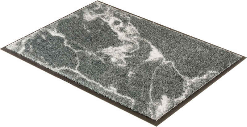 Fußmatte Miami 001, SCHÖNER WOHNEN-Kollektion, rechteckig, Höhe: 7 mm, Schmutzfangmatte, waschbar