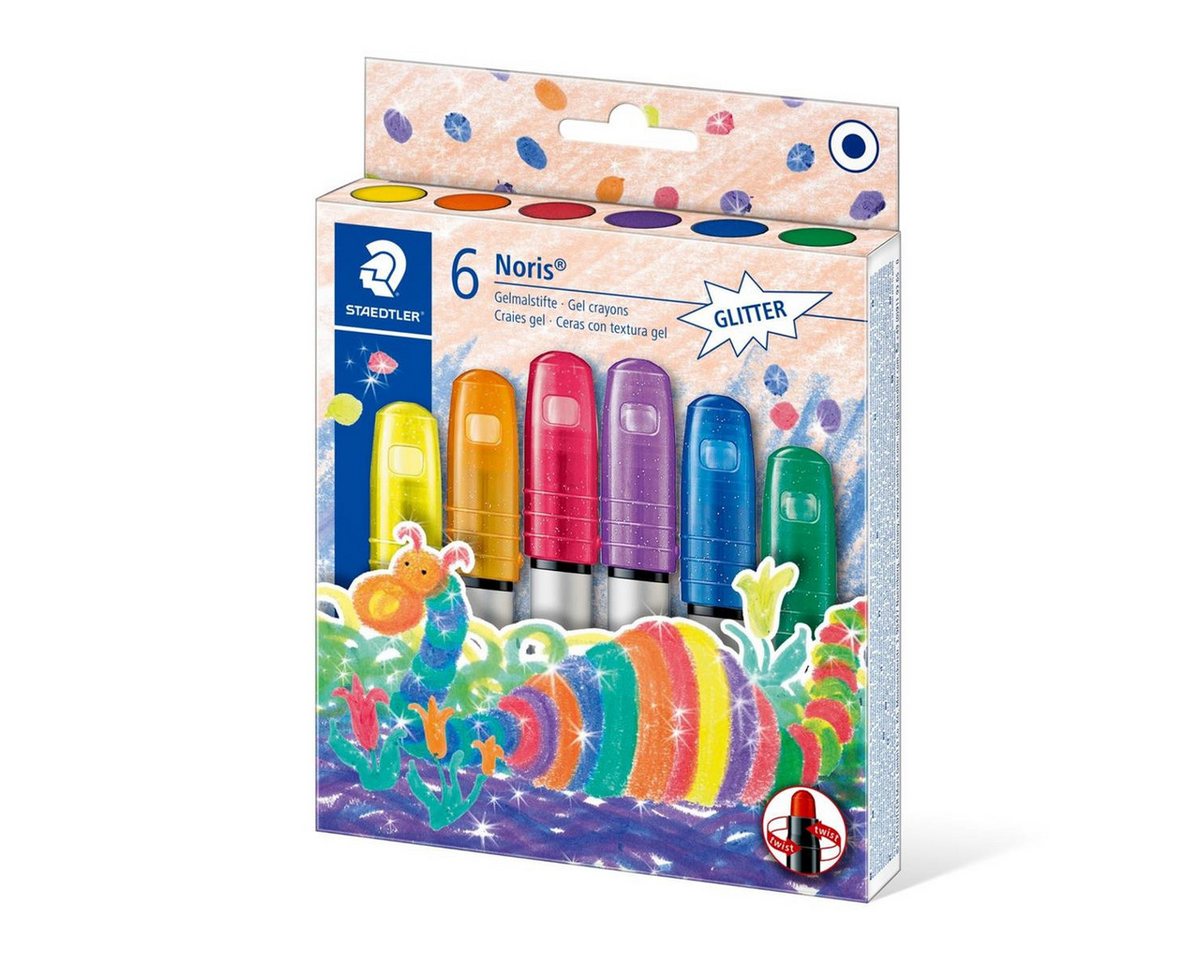 Thumbnail - STAEDTLER Malstift STAEDTLER Noris 2390 Gelmalstift - Glitter - 6 Farben