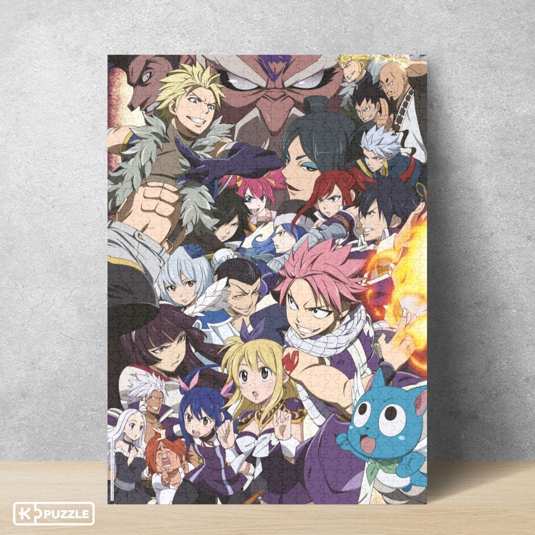 Plastoy Puzzle Fairy Tail: Puzzle 1000 Teile Fairy Tail, Puzzleteile