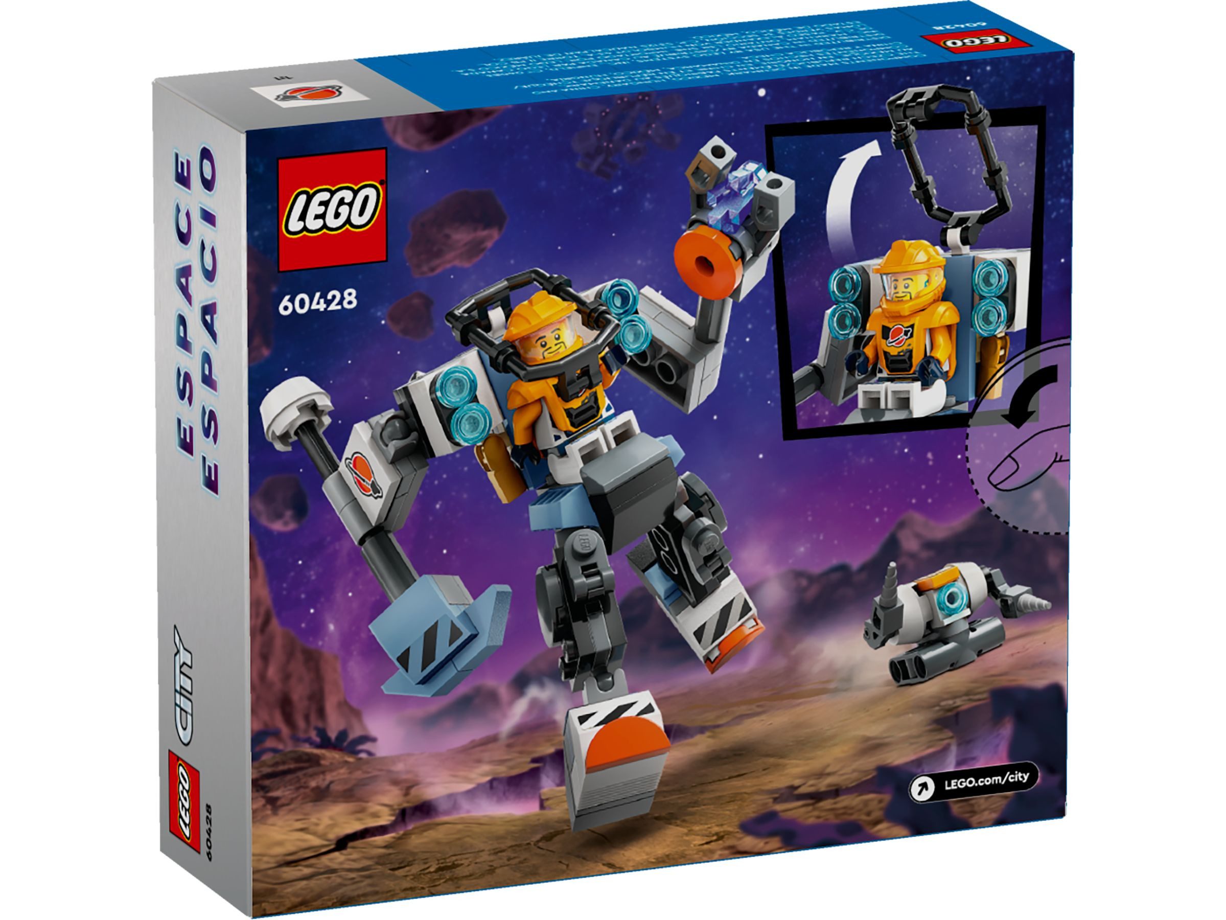 LEGO® LEGO® City 60428 Weltraum-Mech Konstruktionsspielsteine günstig online kaufen
