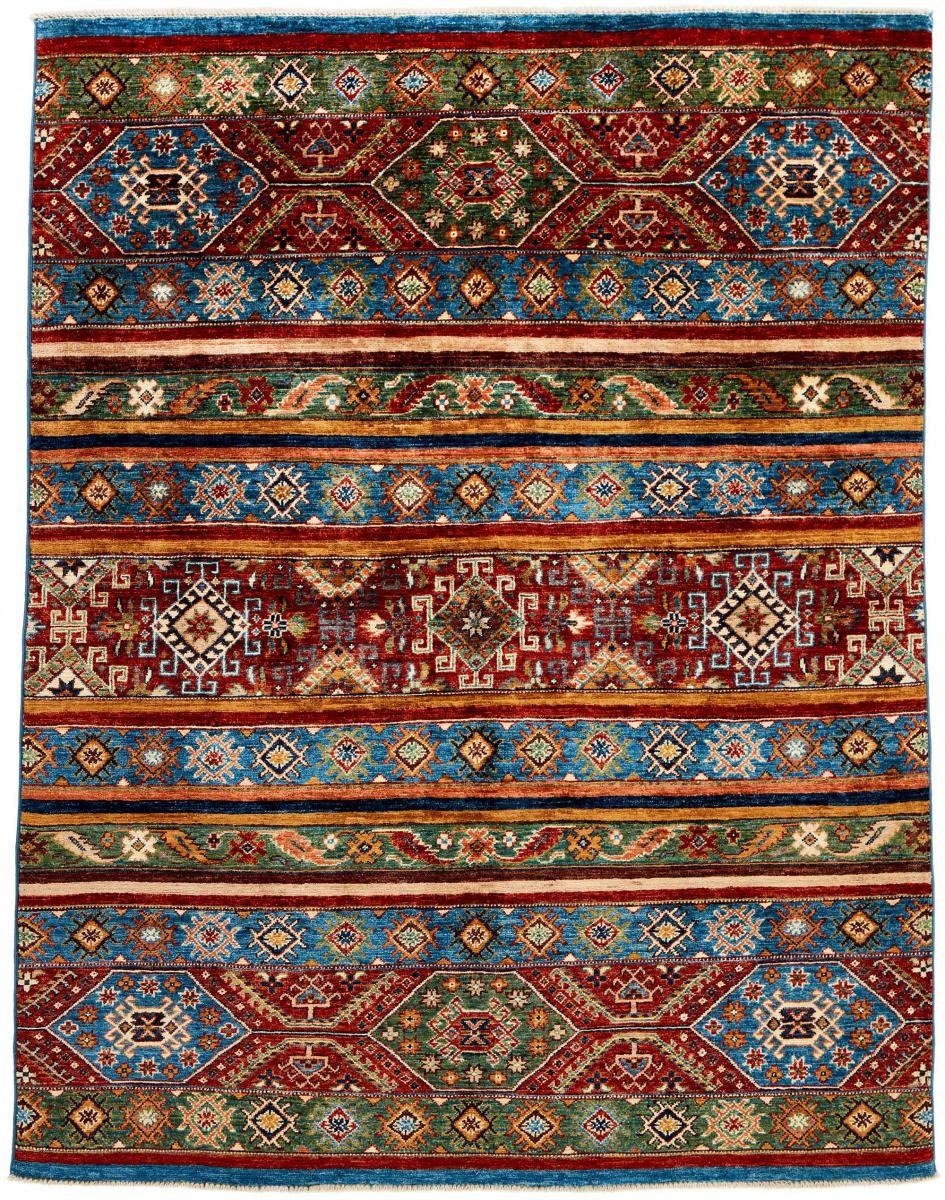 Orientteppich Arijana Shaal 150x196 Handgeknüpfter Orientteppich, Nain Trading, rechteckig, Höhe: 5 mm