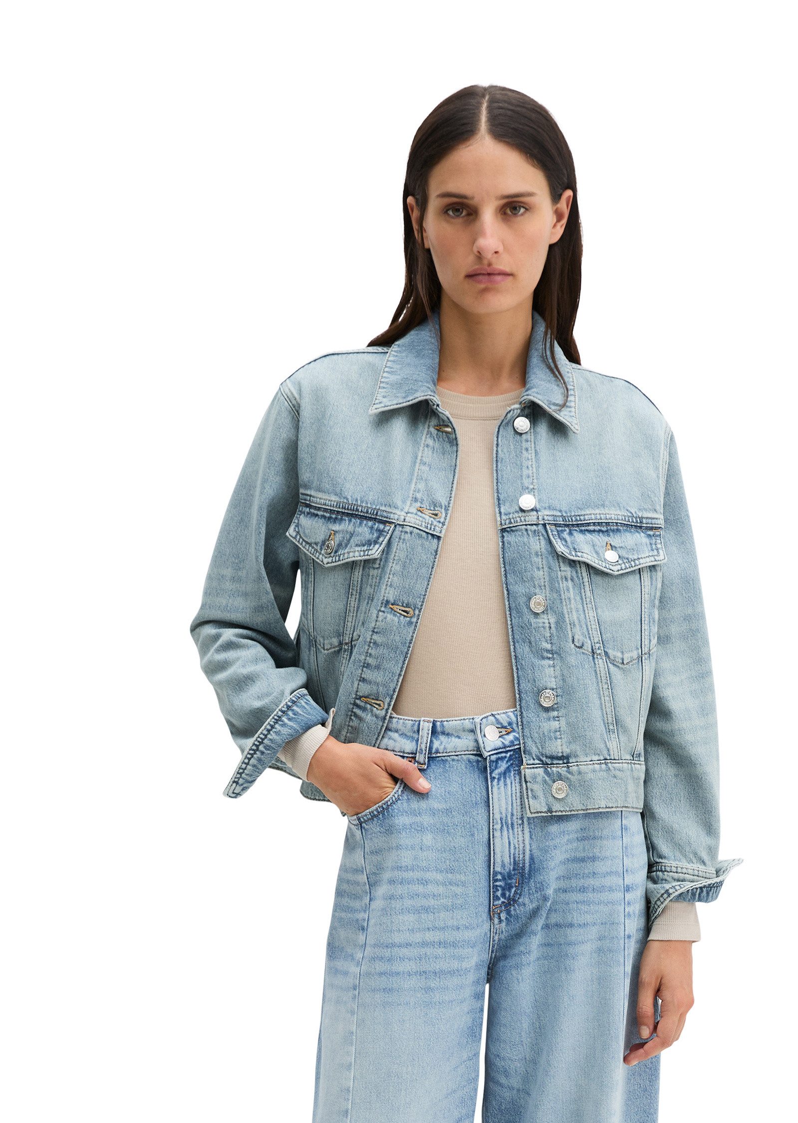 Marc O'Polo Jeansjacke aus reinem Organic Cotton