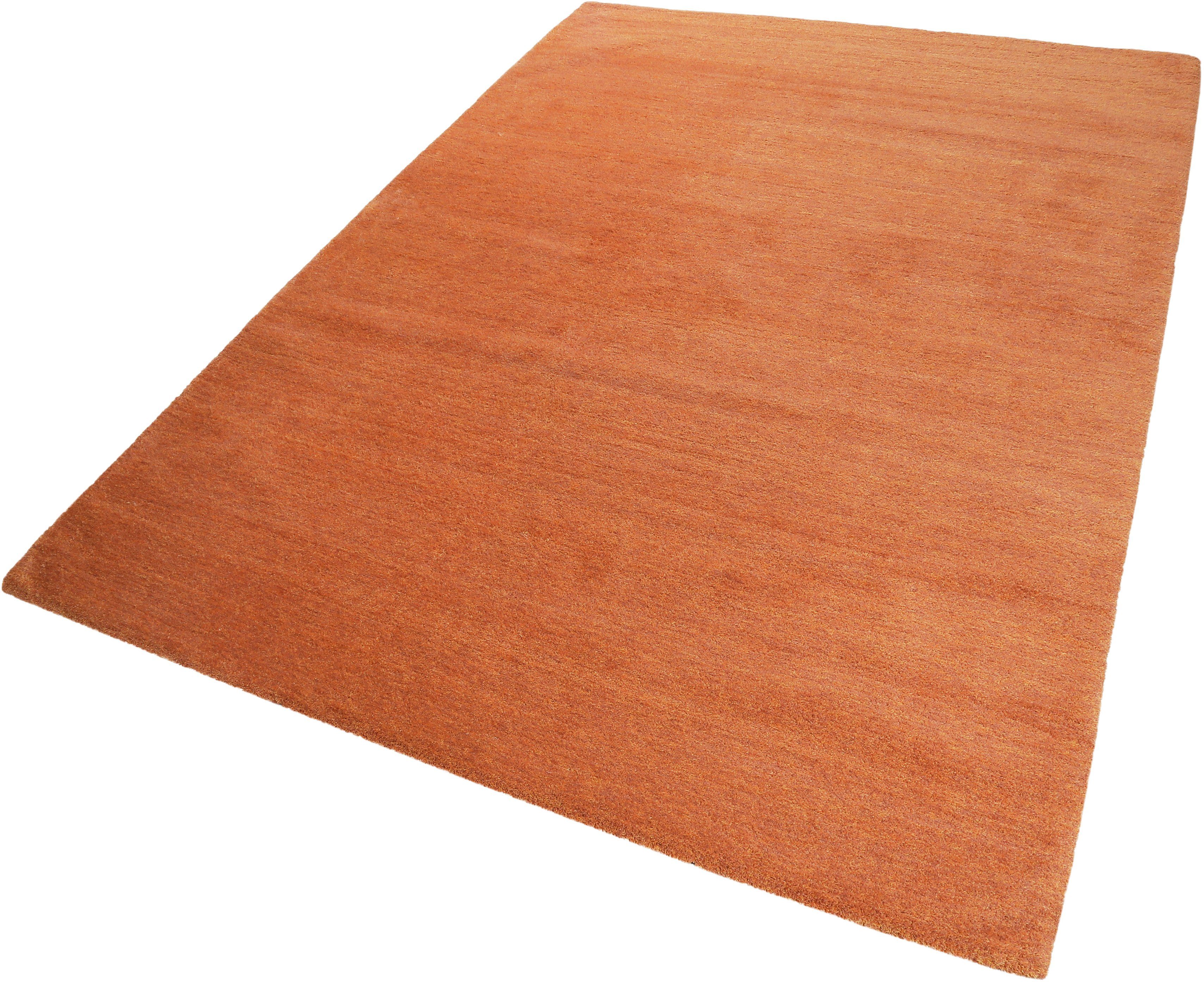 Esprit Teppich Loft ESP-4223, rechteckig, Höhe: 20 mm, Wohnzimmer, große Farbauswahl, sehr weicher Flor, dicht gewebt, robust