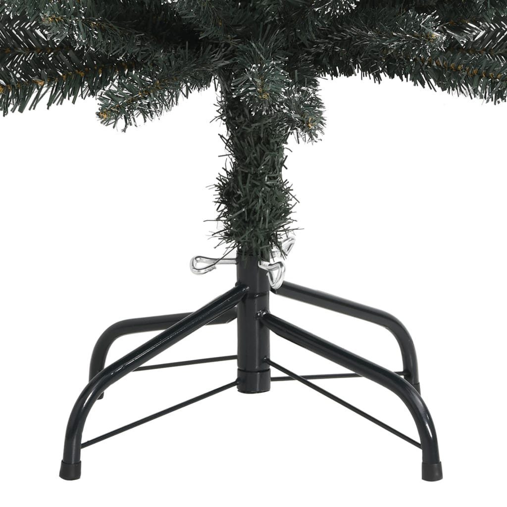 120 Ständer furnicato Weihnachtsbaum cm Schlank Künstlicher PVC Grün mit