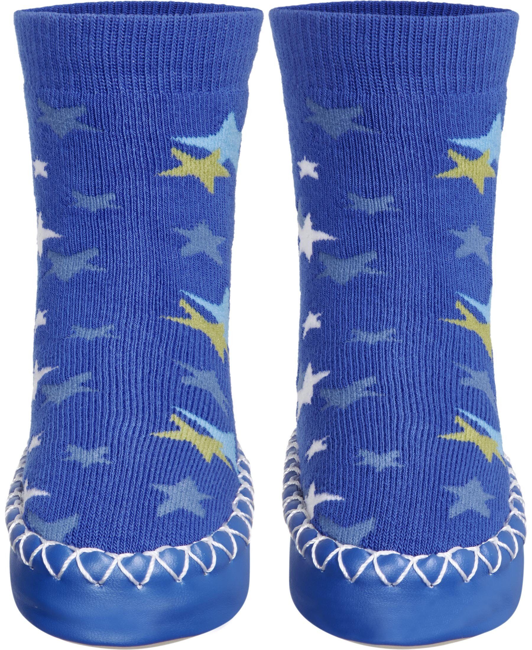 Playshoes Hüttenschuh Sterne Hausschuh – Bild 2 von 5