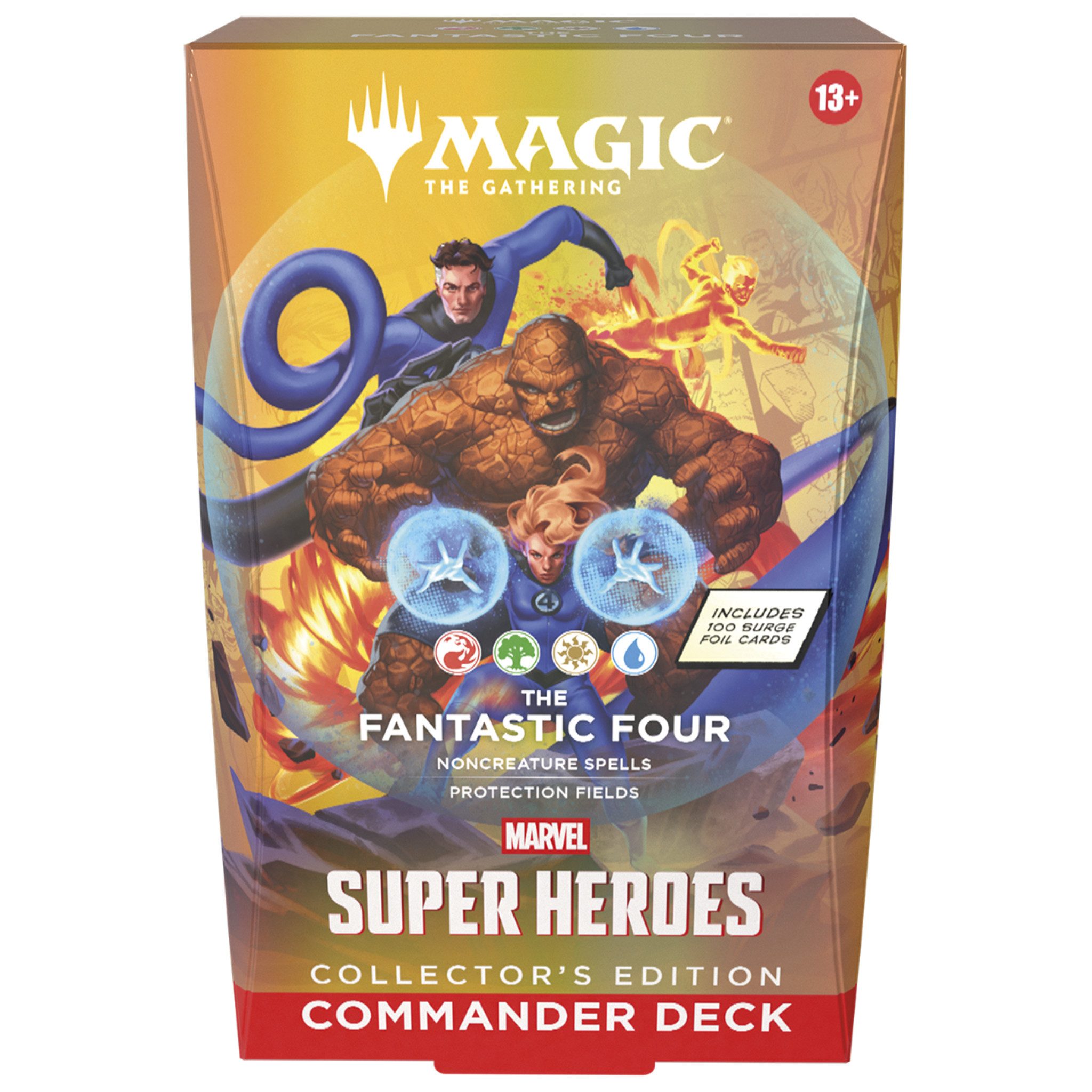 Magic the Gathering Sammelkarte MTG Marvel Super Heroes Collector Commander Deck Fantastic Four EN