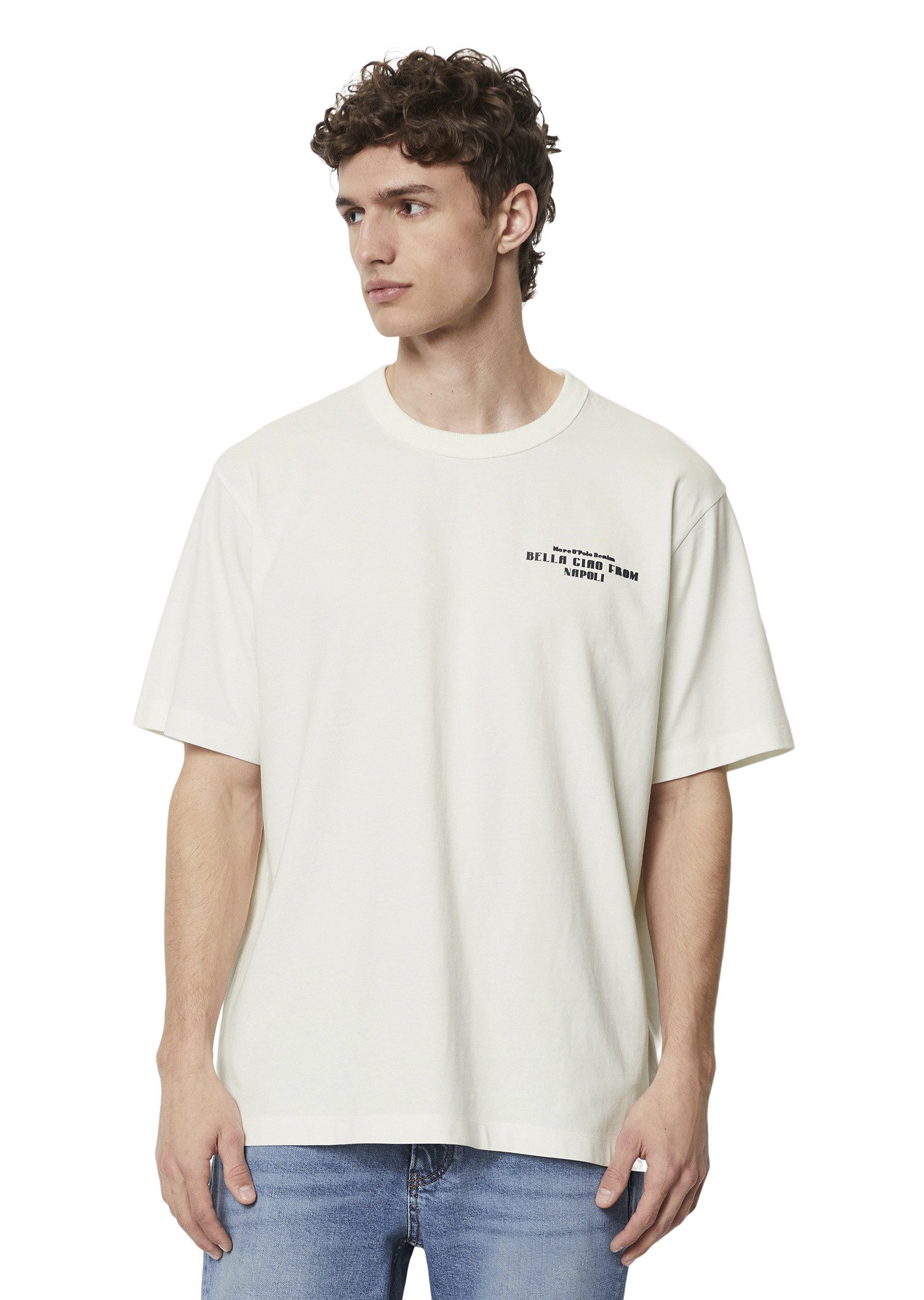Marc O'Polo DENIM T-Shirt mit rückseitigem Fotoprint
