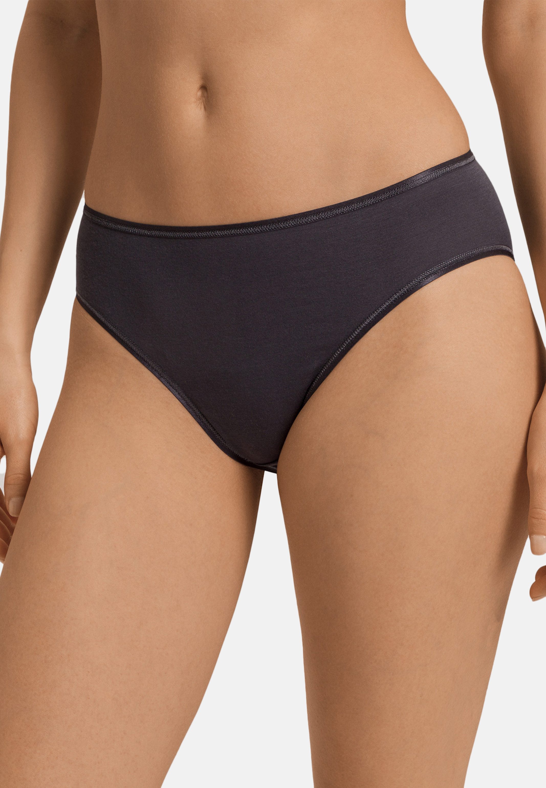 Hanro Midislip Cotton Seamless (1-St) Midi Slip - Baumwolle - Atmungsaktiv - Angenehm auf der Haut