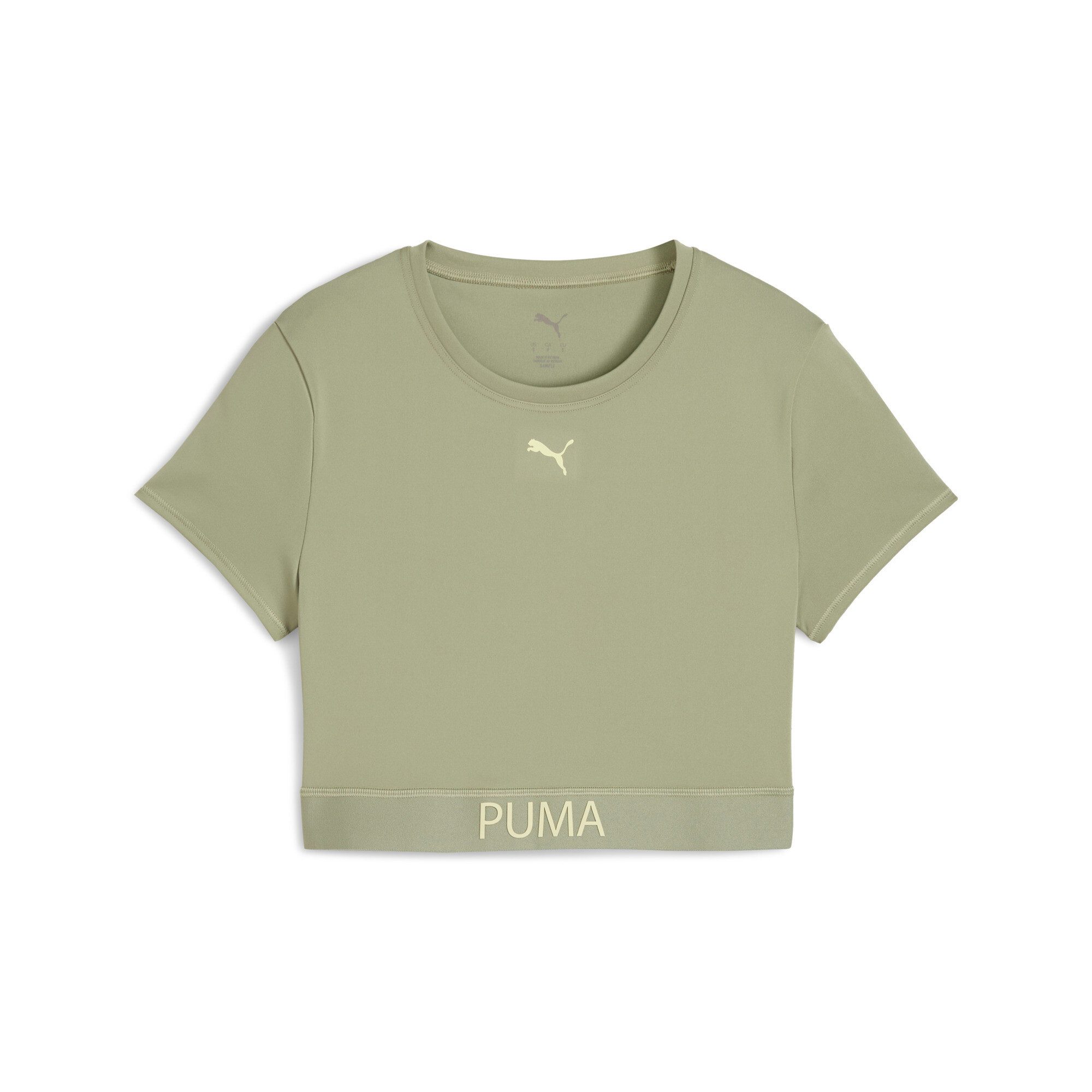PUMA Trainingsshirt W STRONG TEE - SHORT Regular Fit, Rundhalsausschnitt, a günstig online kaufen