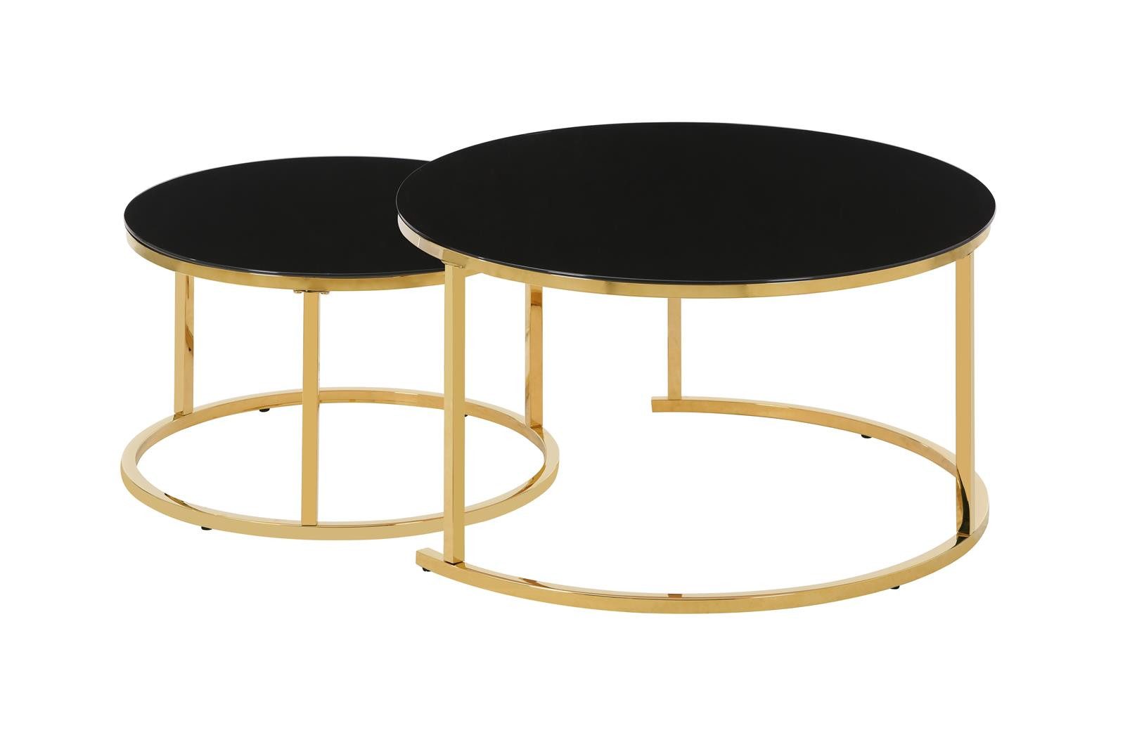 HOOZ Couchtisch Couchitsch 2er Set Rund günstig online kaufen