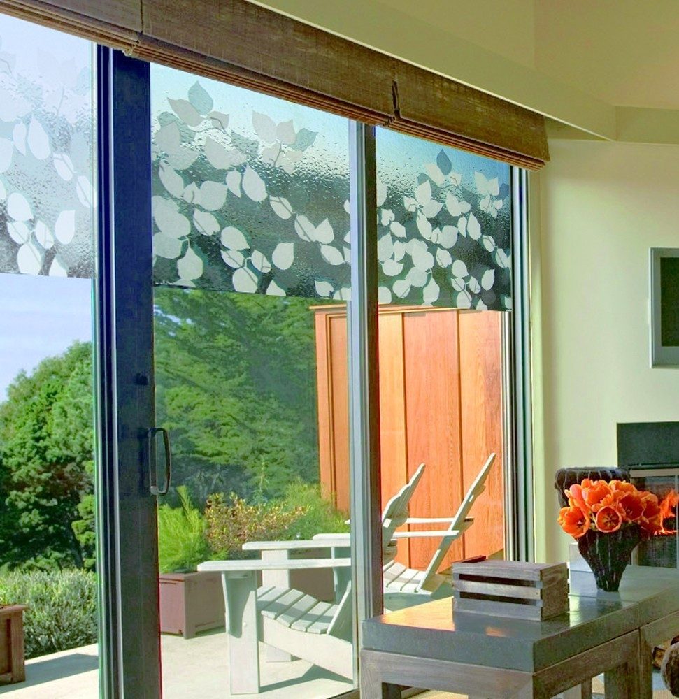 Linea Hogar Fensterfolie Fensterfolie Sichtschutzfolie selbsthaftend Bumen Folie für Fenster, Spürbar geprägt, Glasdekorfolie - Rückstandslos entfernbar & wiede – Bild 2 von 3
