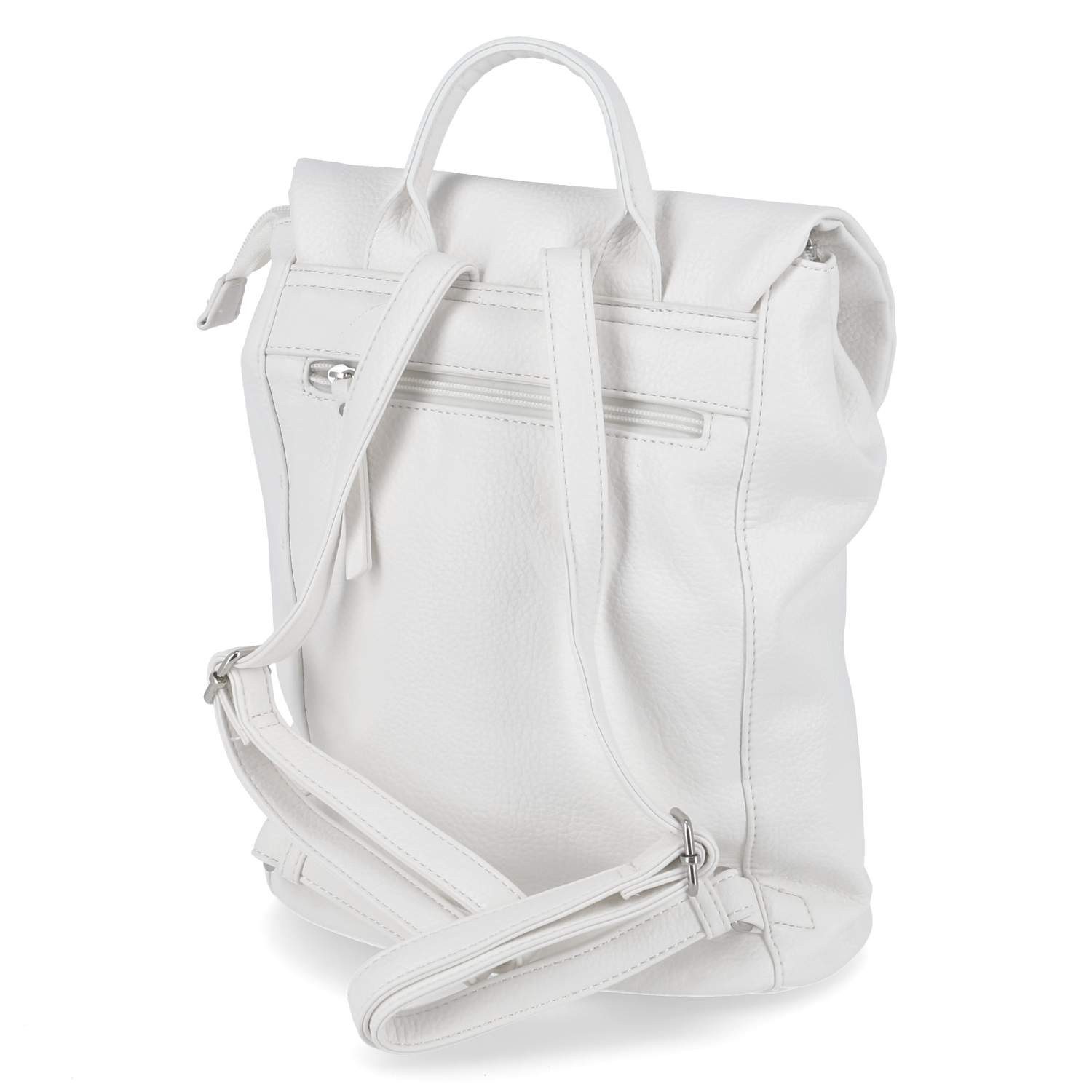 Fräulein Frida Cityrucksack Fräulein Frida FF2074,300 Rucksäcke Synthetik weiss