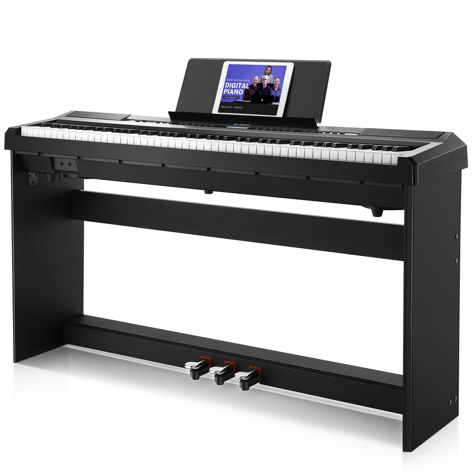 Home-Keyboard Digitalpiano E-Piano 88 Tasten Gewichteten Klavier Tastatur DEP-20