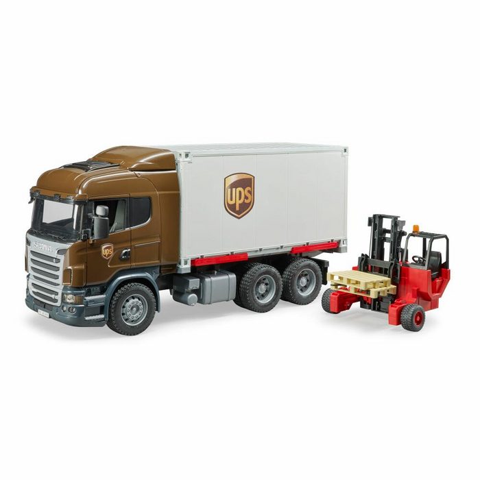 Bruder® Spielzeug-LKW Scania R-Serie UPS Logistik