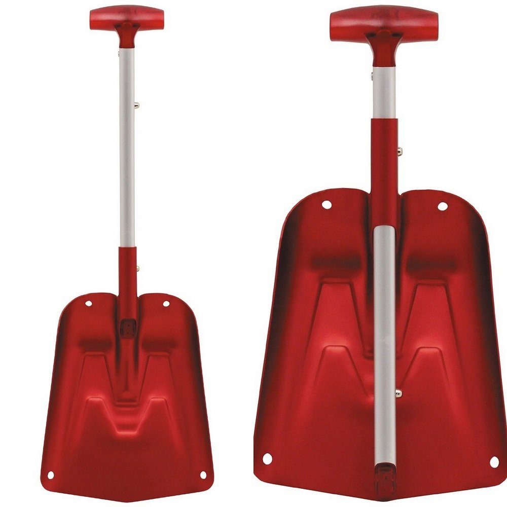 FoxOutdoor Schaufel Fox Outdoor Lawinenschaufel, DELUXE, 2-tlg., ausziehbarer Stiel, (Packung, 1 St), 2 Gesamtlängen von ca. 43 cm und ca. 63 cm