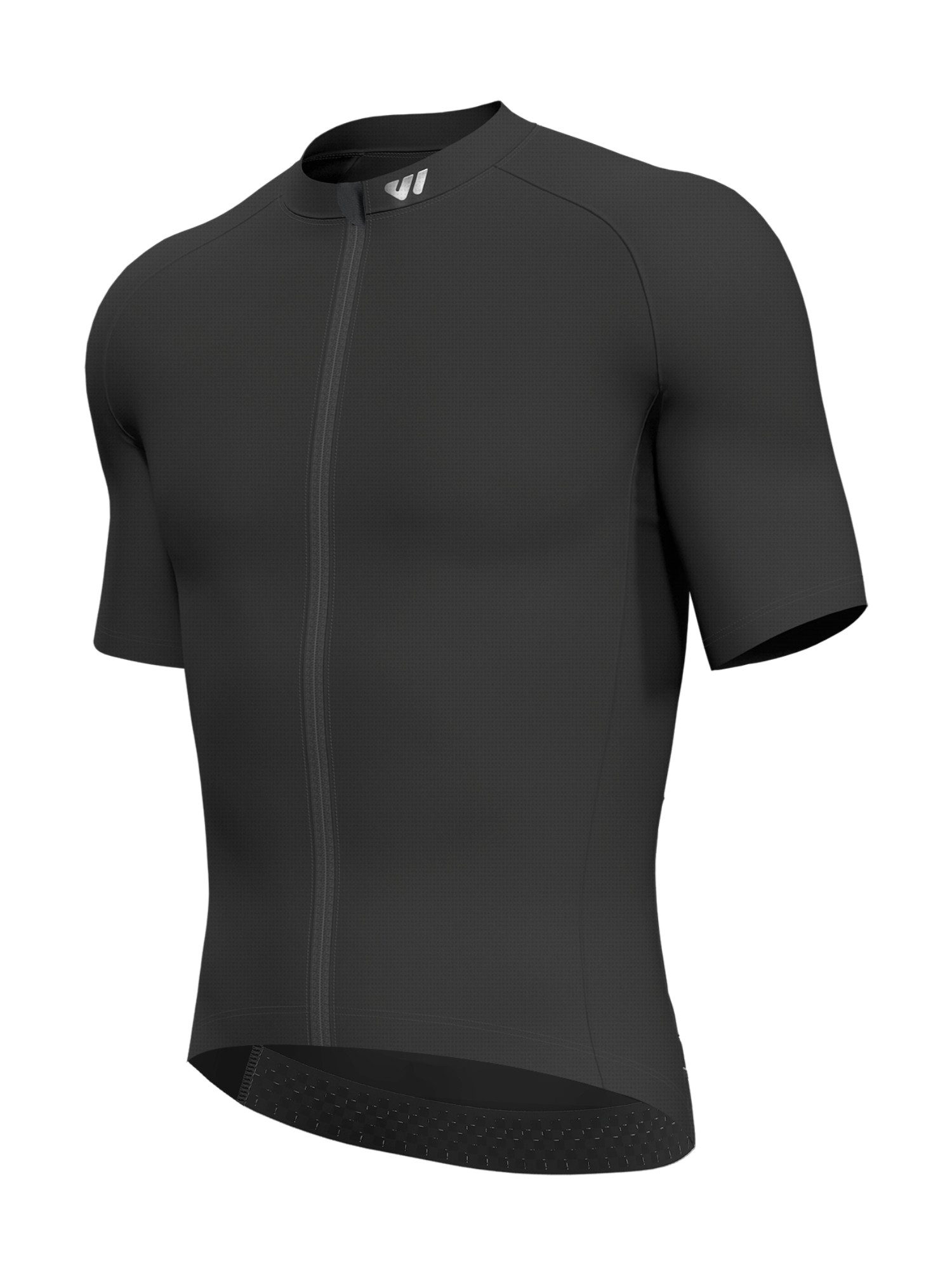 Wulibike Radtrikot Kurzarm atmungsaktiv Sommer Mesh Reflektoren Silikon-Grip Slim Fit (1-tlg) Reflektoren, rutschfestes Silikonband