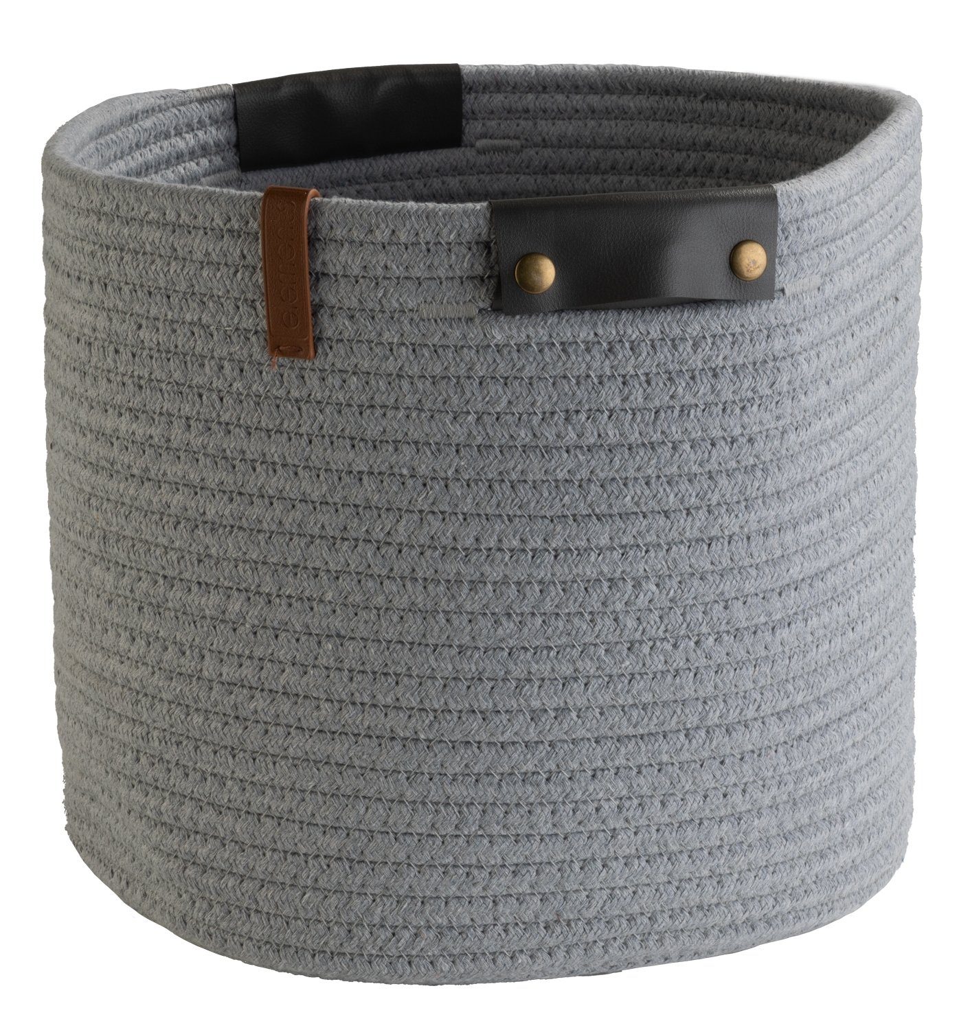 casa NOVA Aufbewahrungsbox Korb ALIDENA, Grau, Ø 30 cm