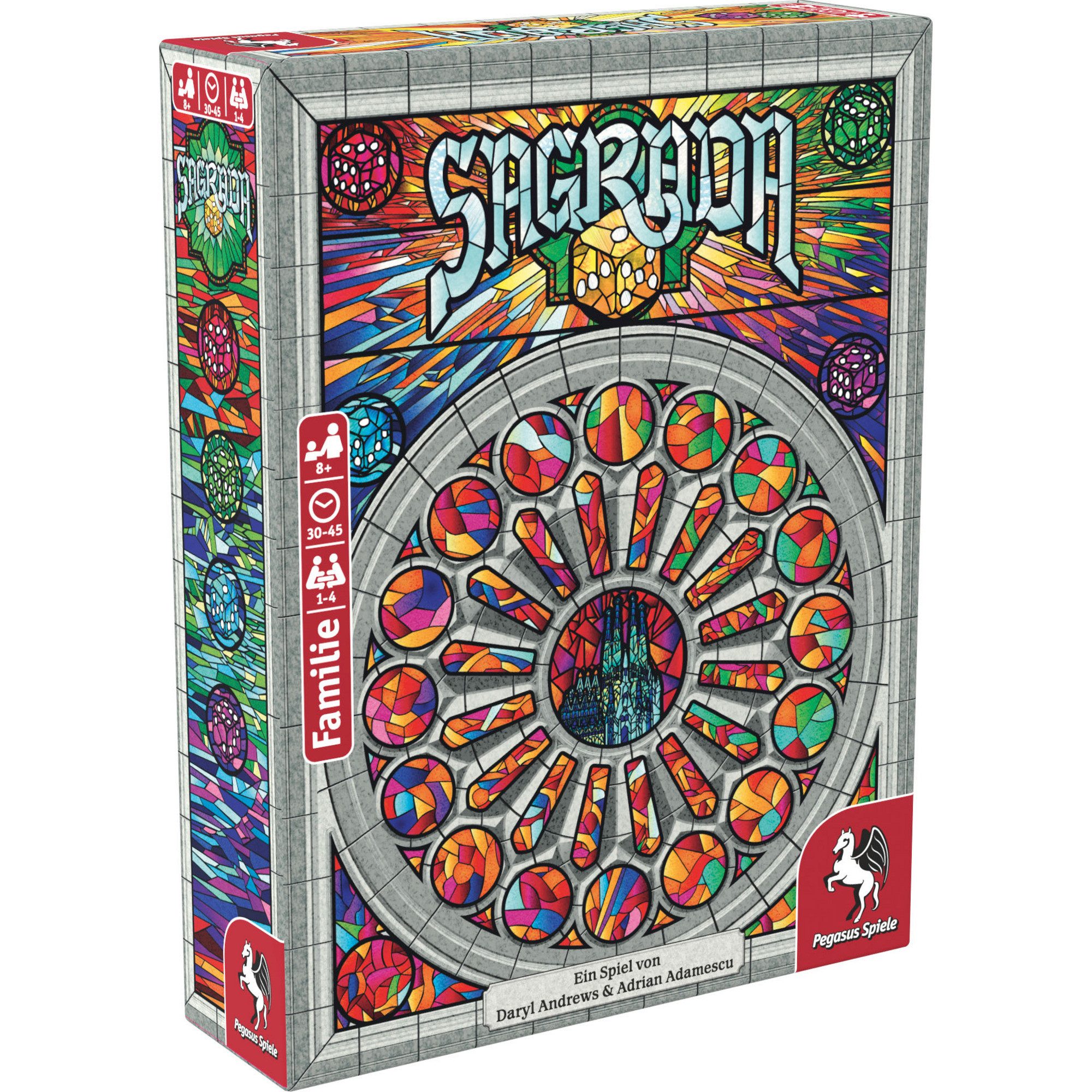 Pegasus Spiel Pegasus Sagrada, Brettspiel