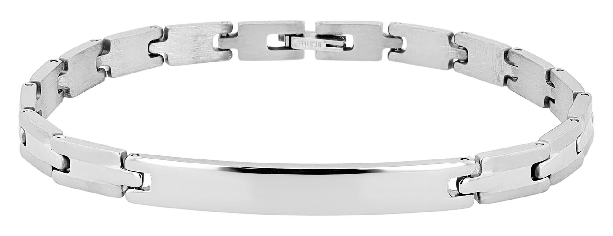 AKZENT Edelstahlarmband Karima Edelstahl silber wasserfest günstig online kaufen