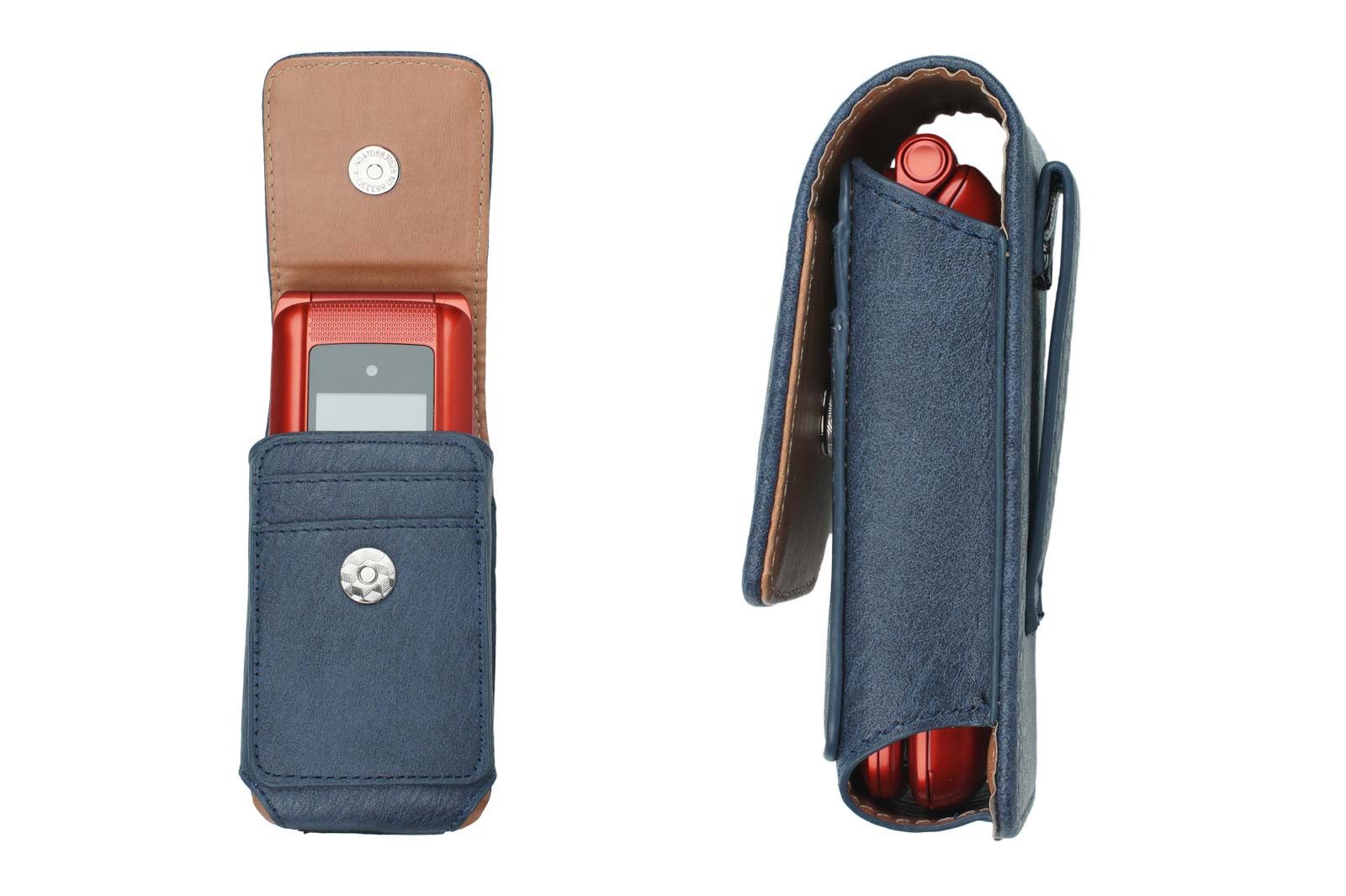 caseroxx Handytasche caseroxx Handytasche mit Gürtelschlaufe für Uleway Klapphandy G380D (Einzelartikel, 1-tlg., Outdoor Tasche), Kreditkartenfächer (siehe Bilder)