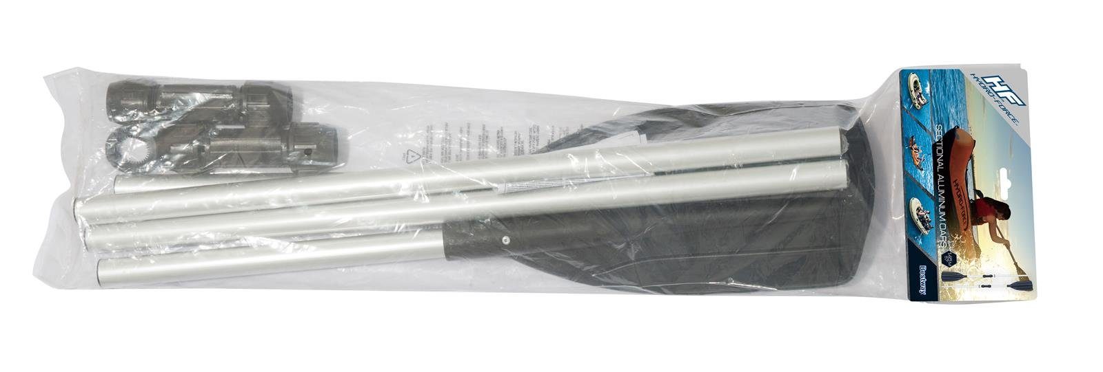 BESTWAY Bestway 62064 - Hydro-Force Kombi-Paddel-Set aus Aluminium 218 cm Schlauchbootpaddel