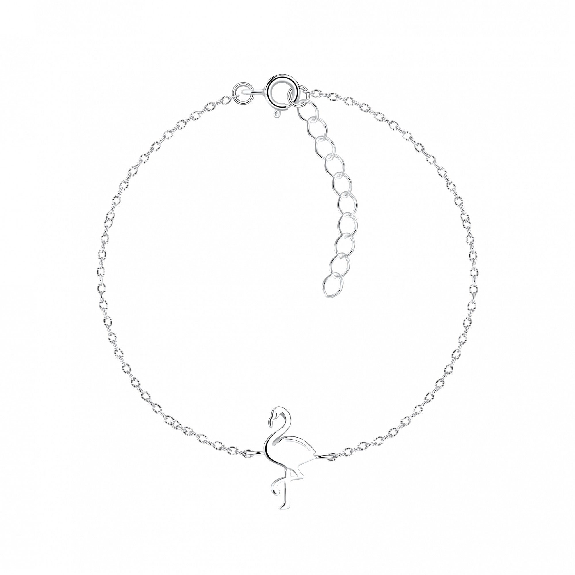Silberarmband FLAMINGO