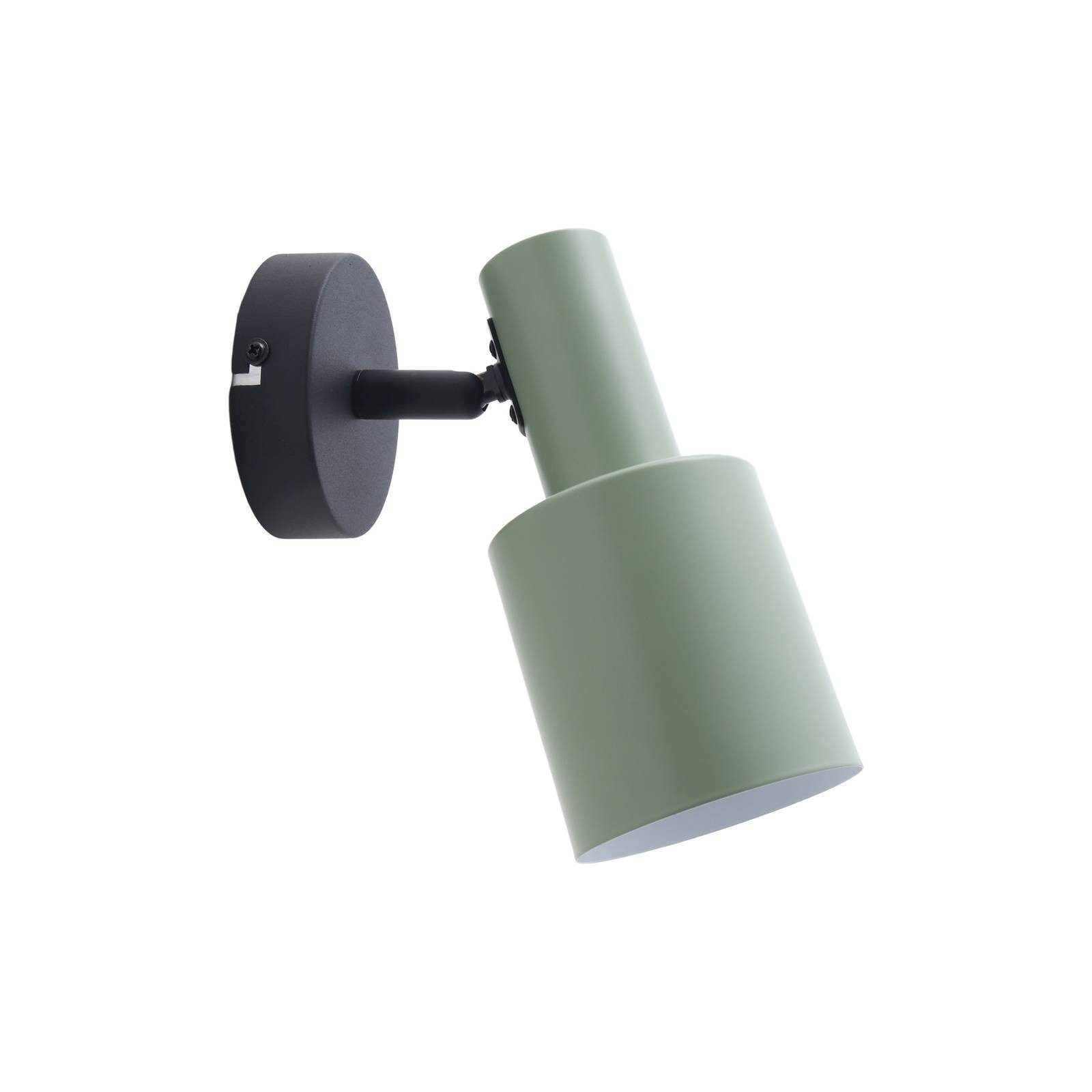Lindby Wandstrahler Ovelia, Metall, Schwarz IP20, 1 x 15 W LED