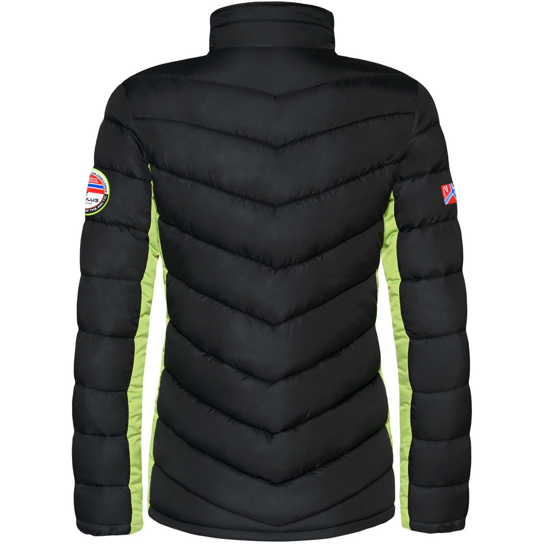 Nebulus Winterjacke Winterjacke, P4773 - Damen, schwarz-lime, M/38