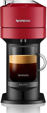 Nespresso Kapselmaschine XN9105 Vertuo Next, aus 54% recyceltem Kunststoff, inkl. Willkommenspaket mit 12 Kapseln