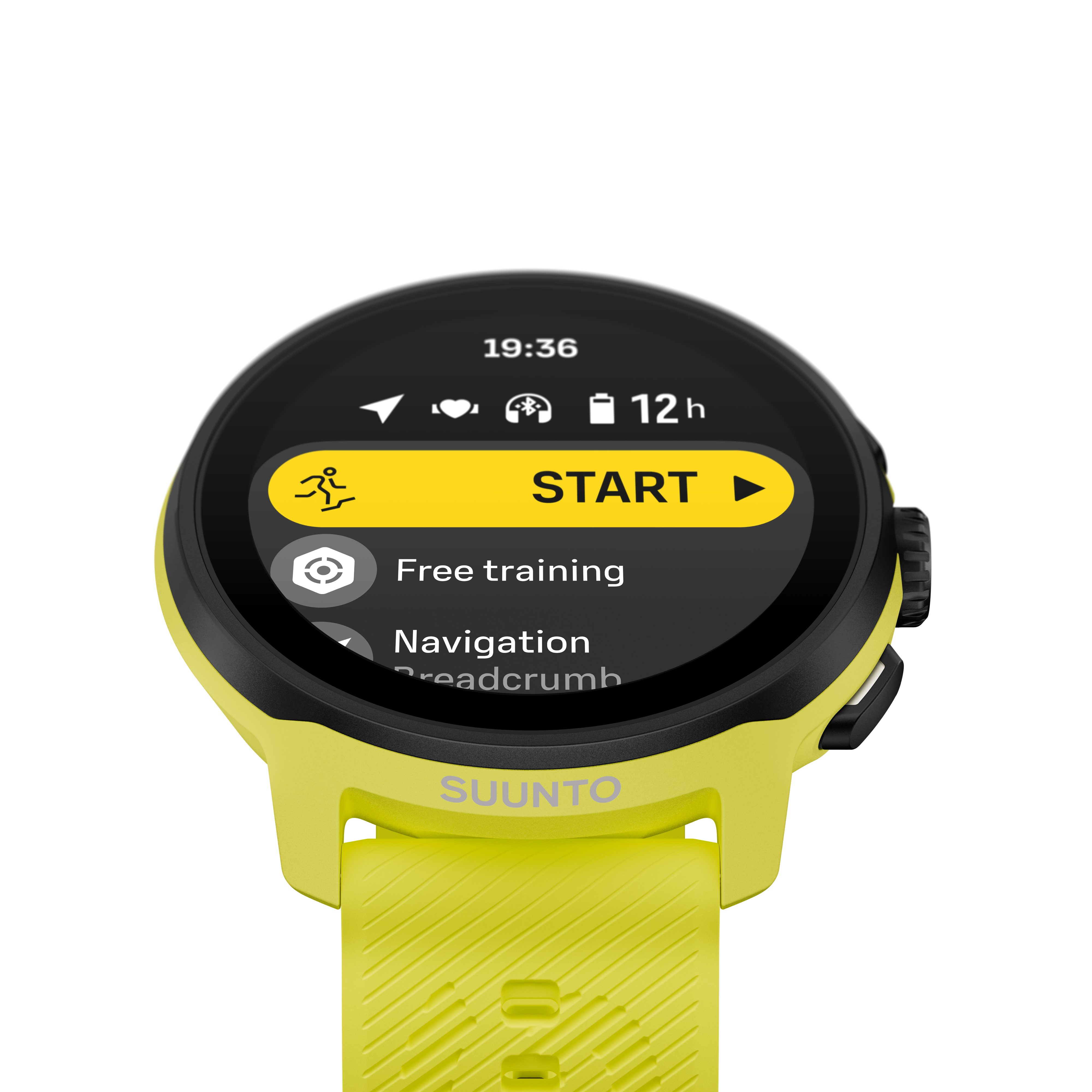Suunto RUN Leichte Sportuhr speziell für Läufer Fitnessuhr (3,35 cm), Aktivitätsaufzeichnung, Herzfrequenz, Schlaftracking, MP3-Speicher