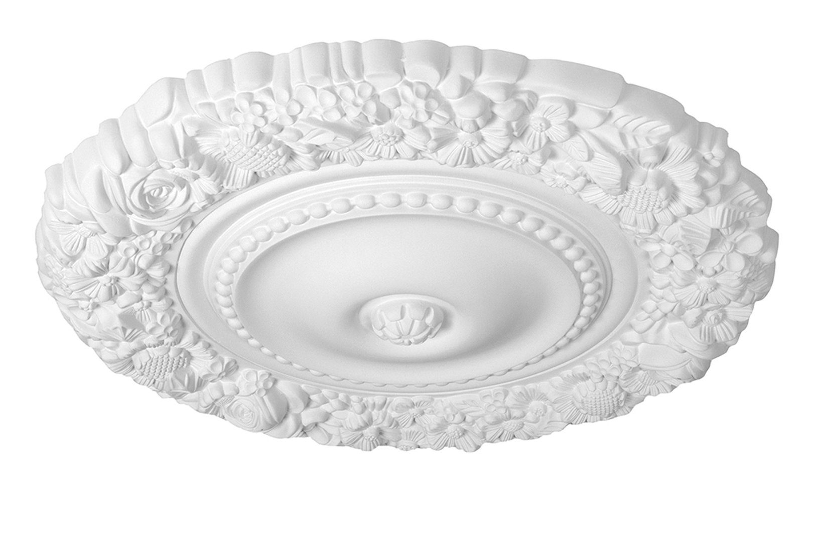 Hexim Perfect Wanddekoobjekt B3039 (Stuckrosette aus günstig online kaufen