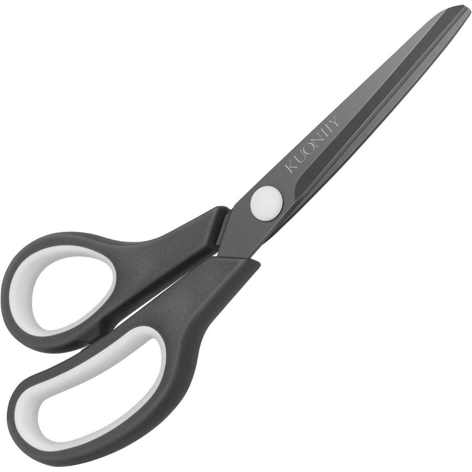 KUONIIY Universalschere Schere Titanbeschichtung weiche Griffe Mehrzweckschere 21,3 cm