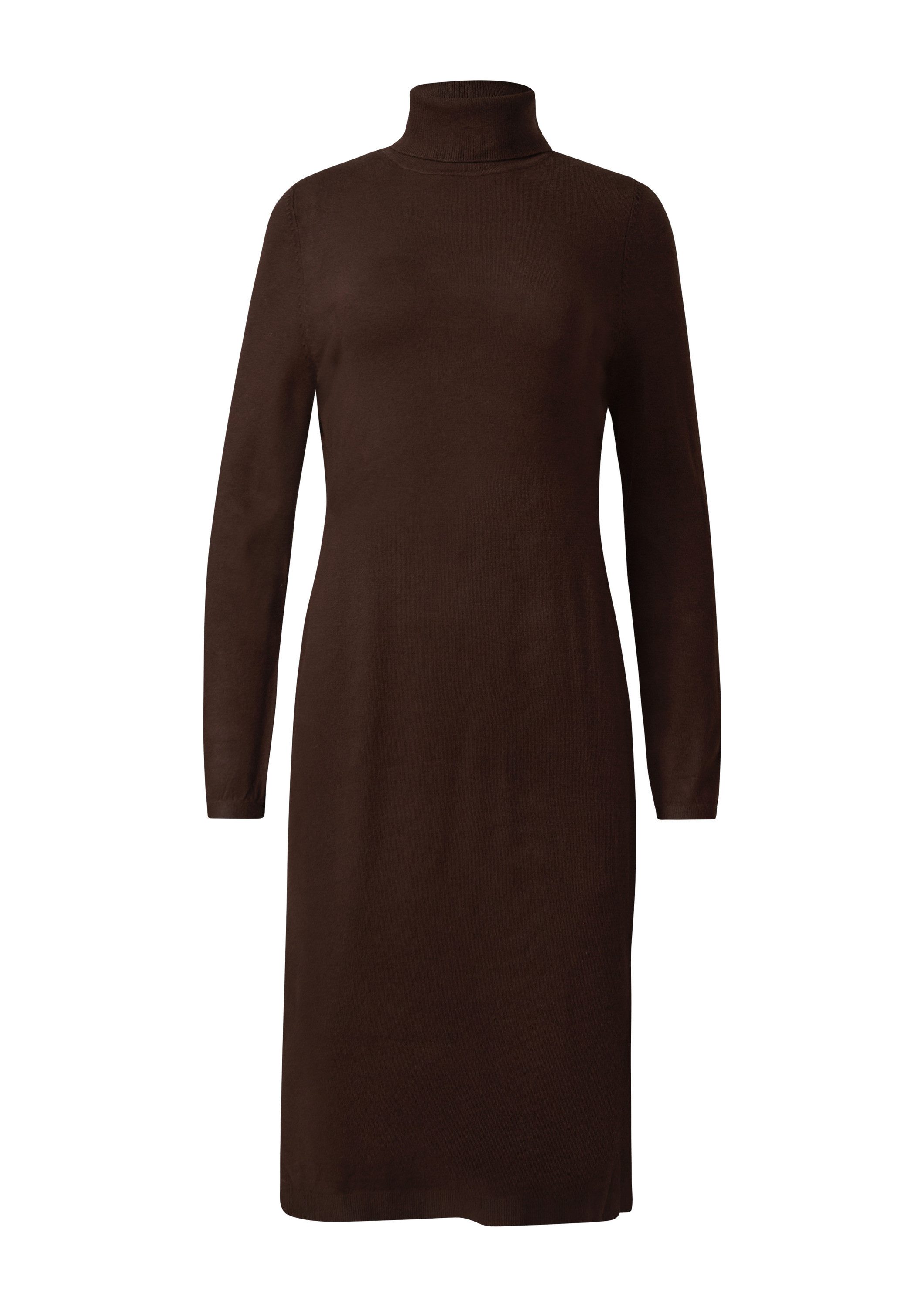 s.Oliver Midikleid Kleid Rollkragen-Feinstrickkleid im Slim Fit aus Viskose günstig online kaufen