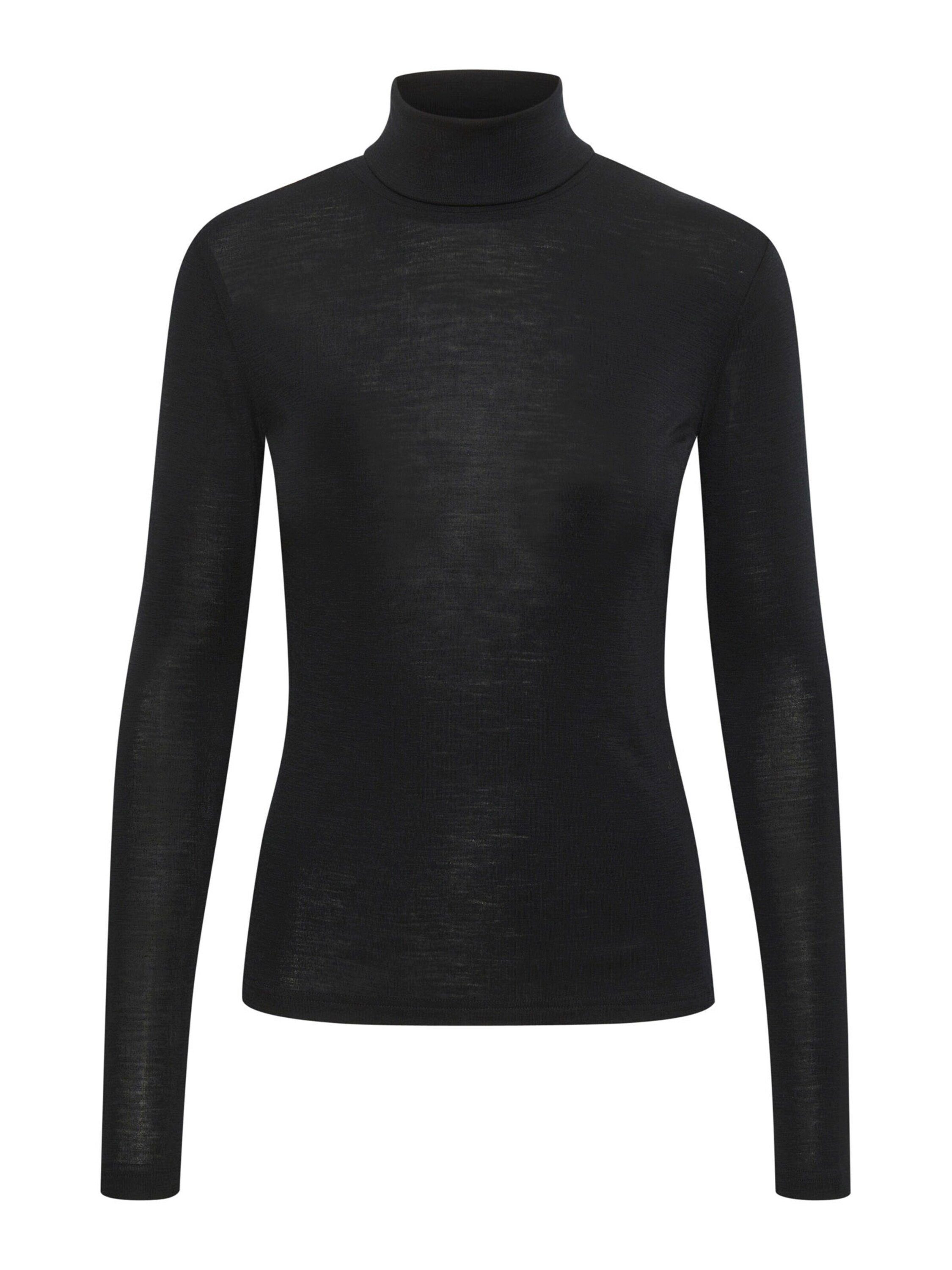 Gestuz Langarmshirt Ninia (1-tlg) Plain/ohne Details