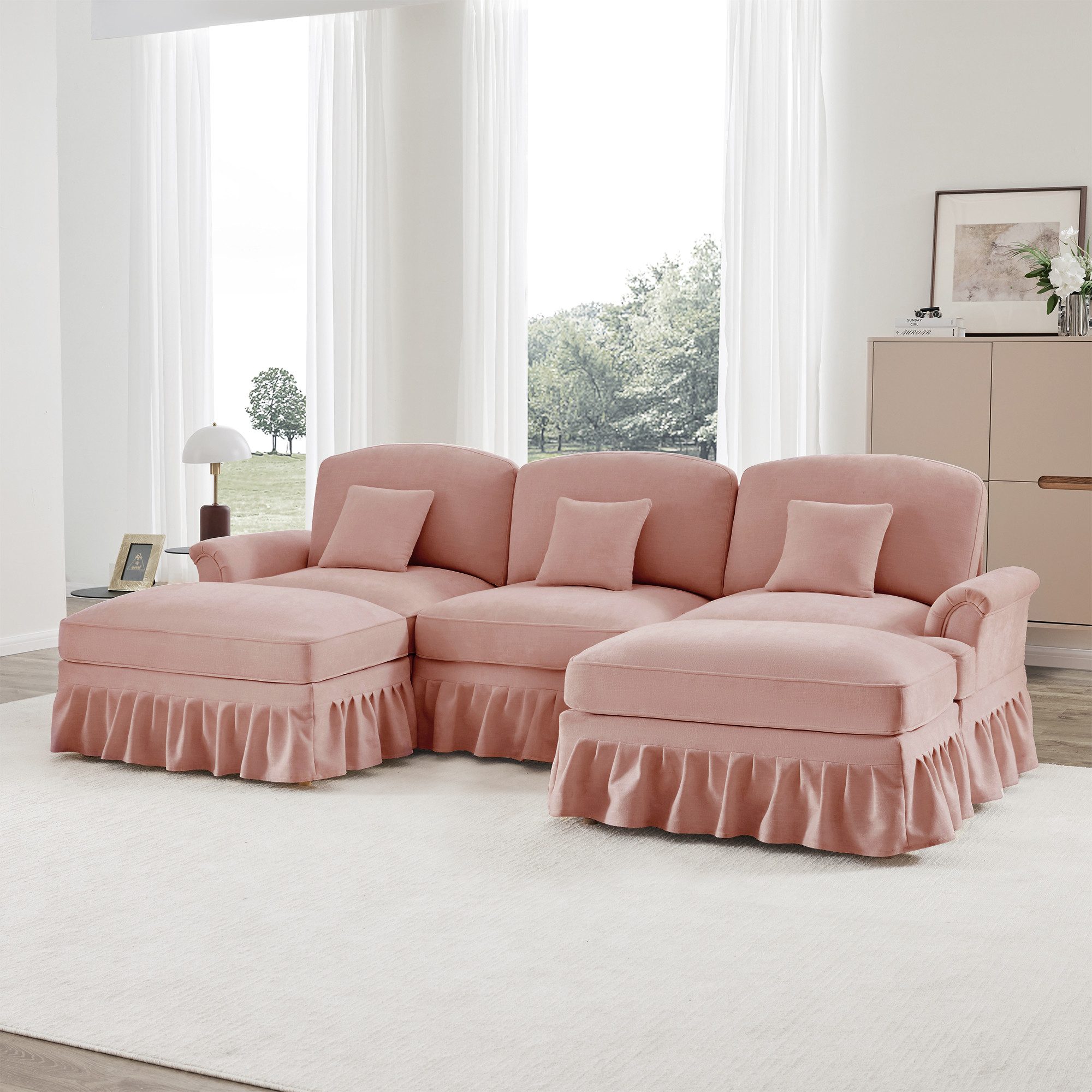 i@home Sofa Klassisches Sofa aus Chenille günstig online kaufen
