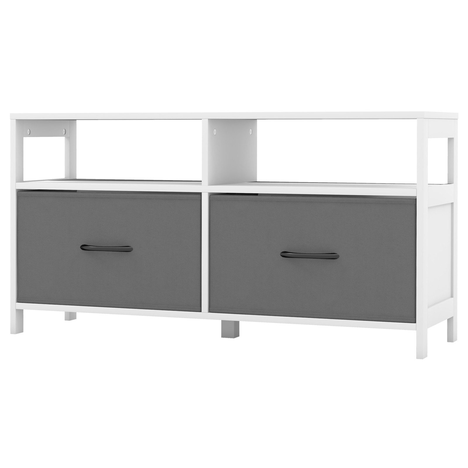 COSTWAY Sideboard, mit 2 klappbaren Schubladen günstig online kaufen