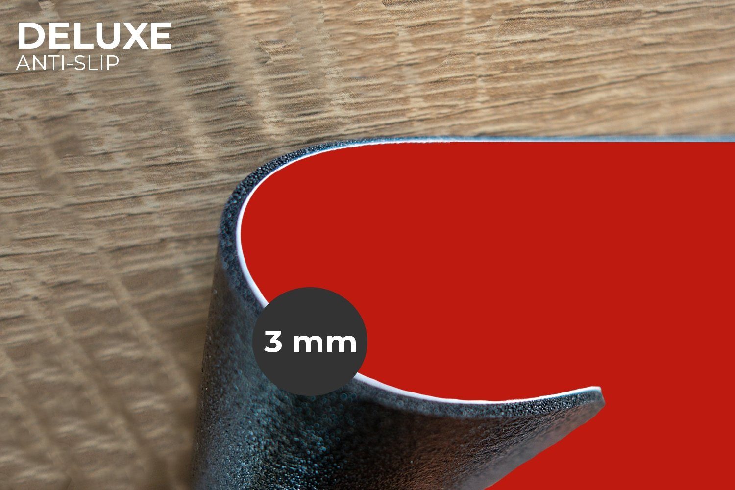 MuchoWow Platzset Rot - Farbe - Einfarbig, (6-St), Platzsets, Tischset, Abw günstig online kaufen