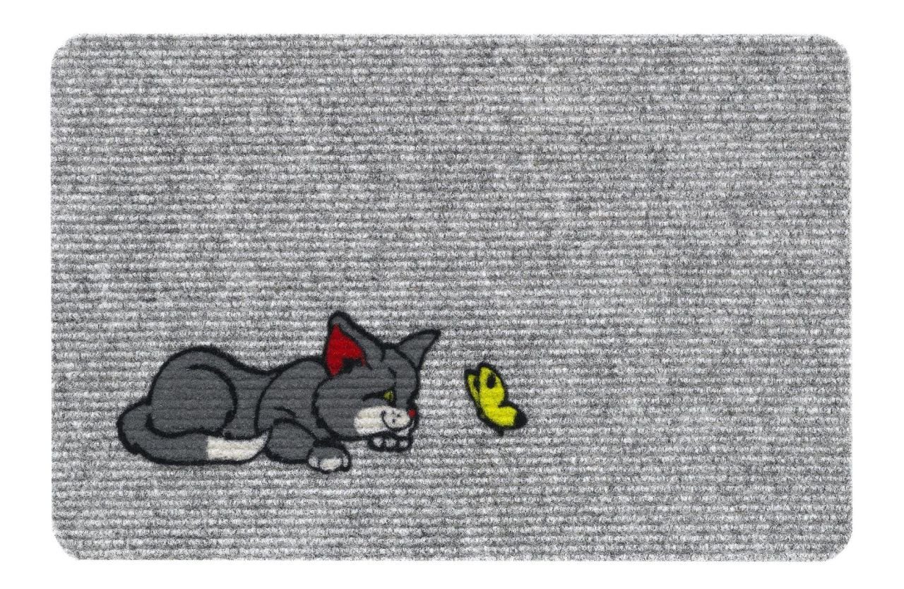Fußmatte Trend Katze, 60 x Schuhabtropfschale cm 40 Line Arabella